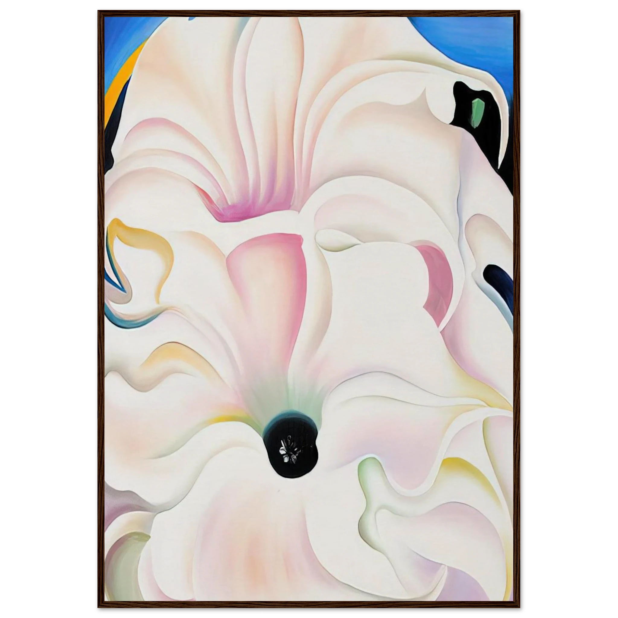 Bella Donna Framed Poster | Georgia O'Keeffe Framed Prints Wall Art | Georgia O Keeffe Prints