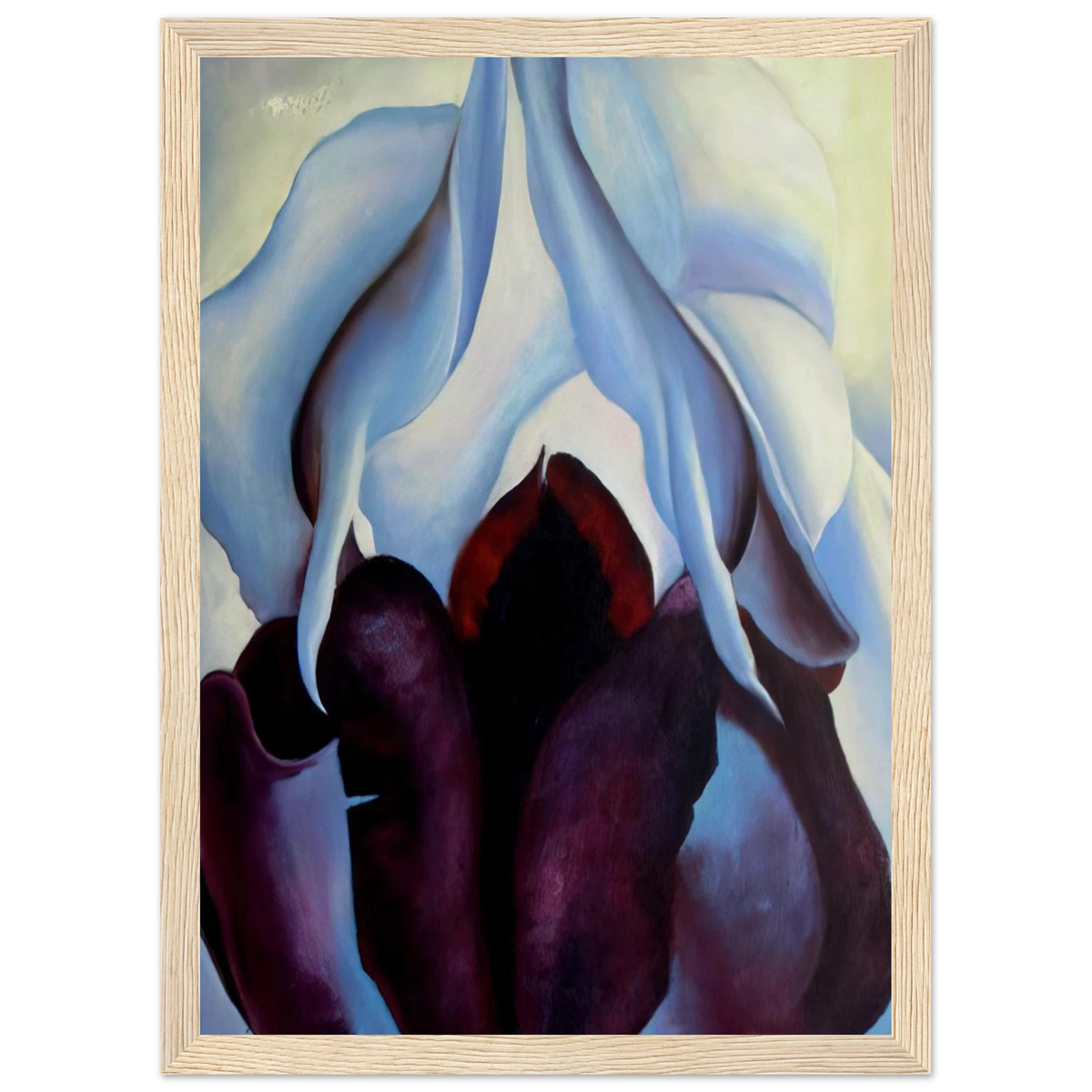 Flower of Life Framed Poster | Georgia O'Keeffe Framed Prints Wall Art | Georgia O Keeffe Prints