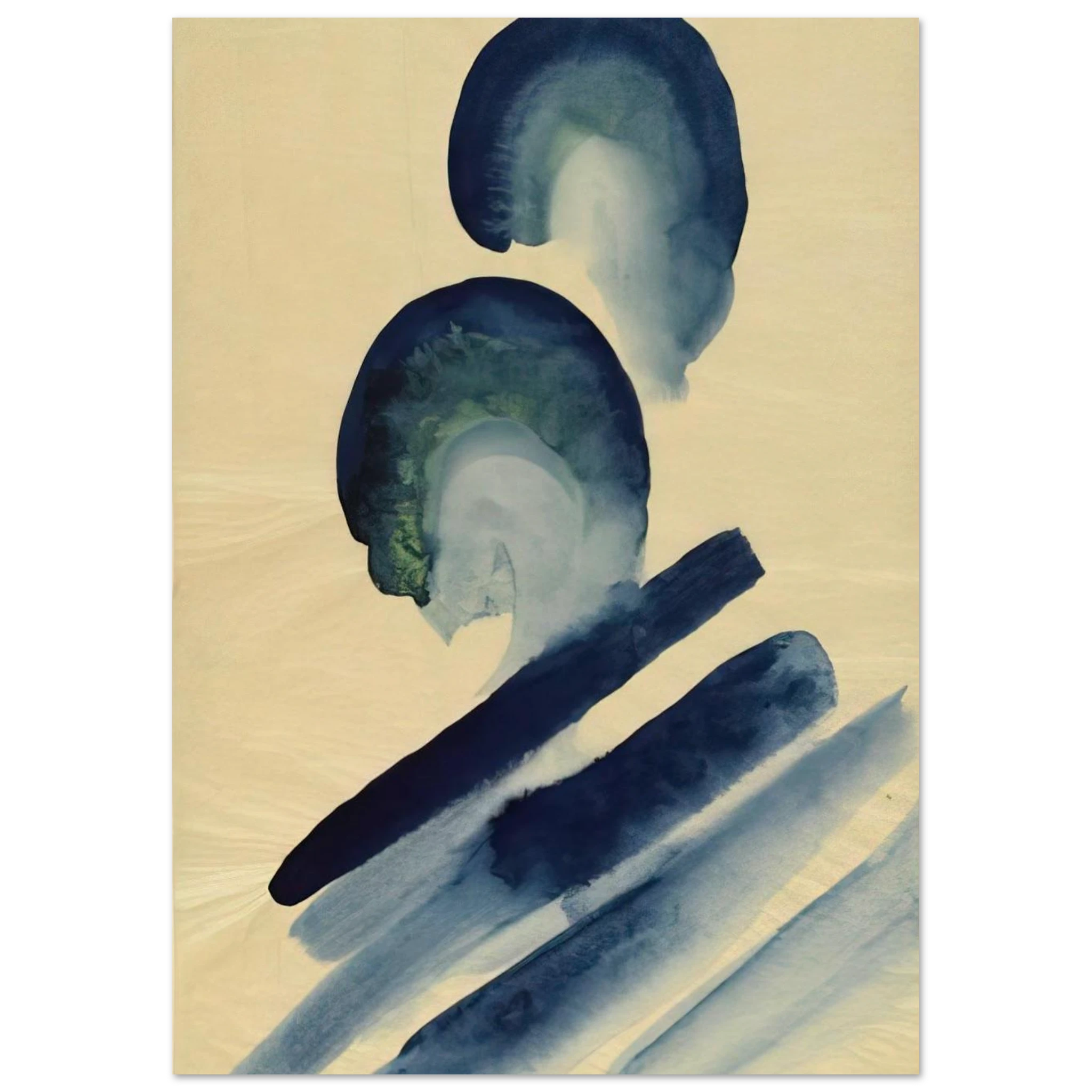 Blue-02 Poster | Georgia O'Keeffe Poster | Georgia O Keeffe Prints
