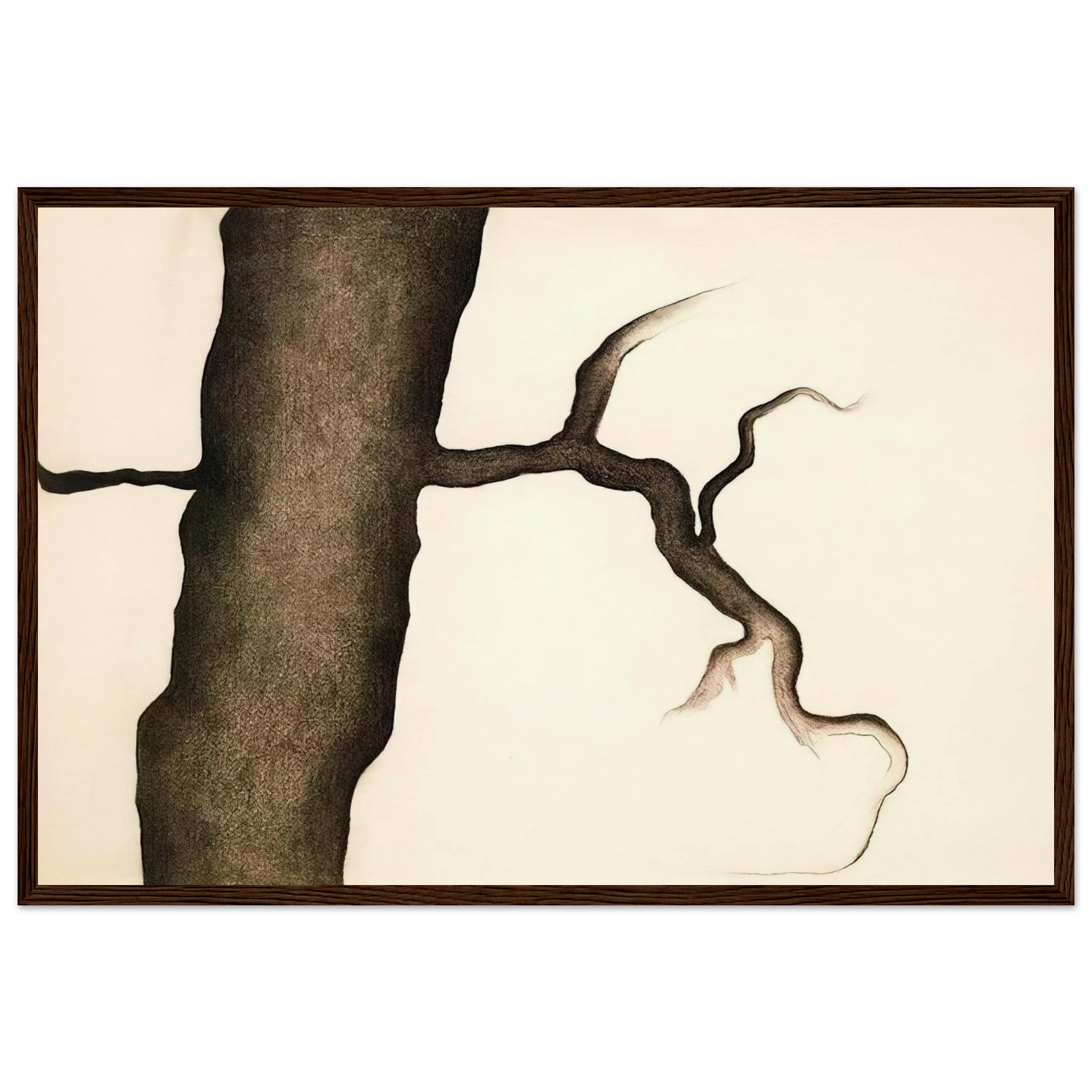 Drawing III Framed Poster | Georgia O'Keeffe Framed Prints Wall Art | Georgia O Keeffe Prints
