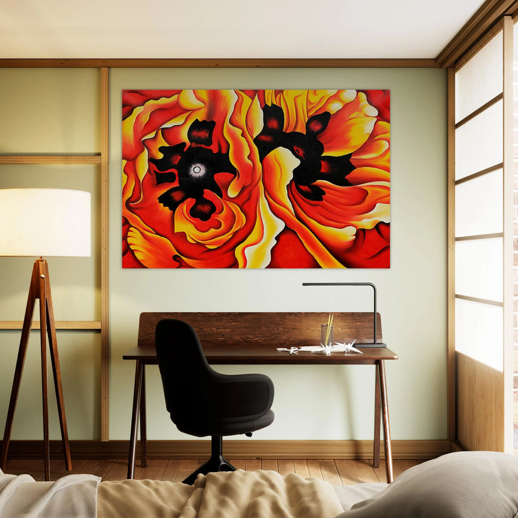 Oriental Poppies II Poster | Georgia O'Keeffe Poster | Georgia O Keeffe Prints