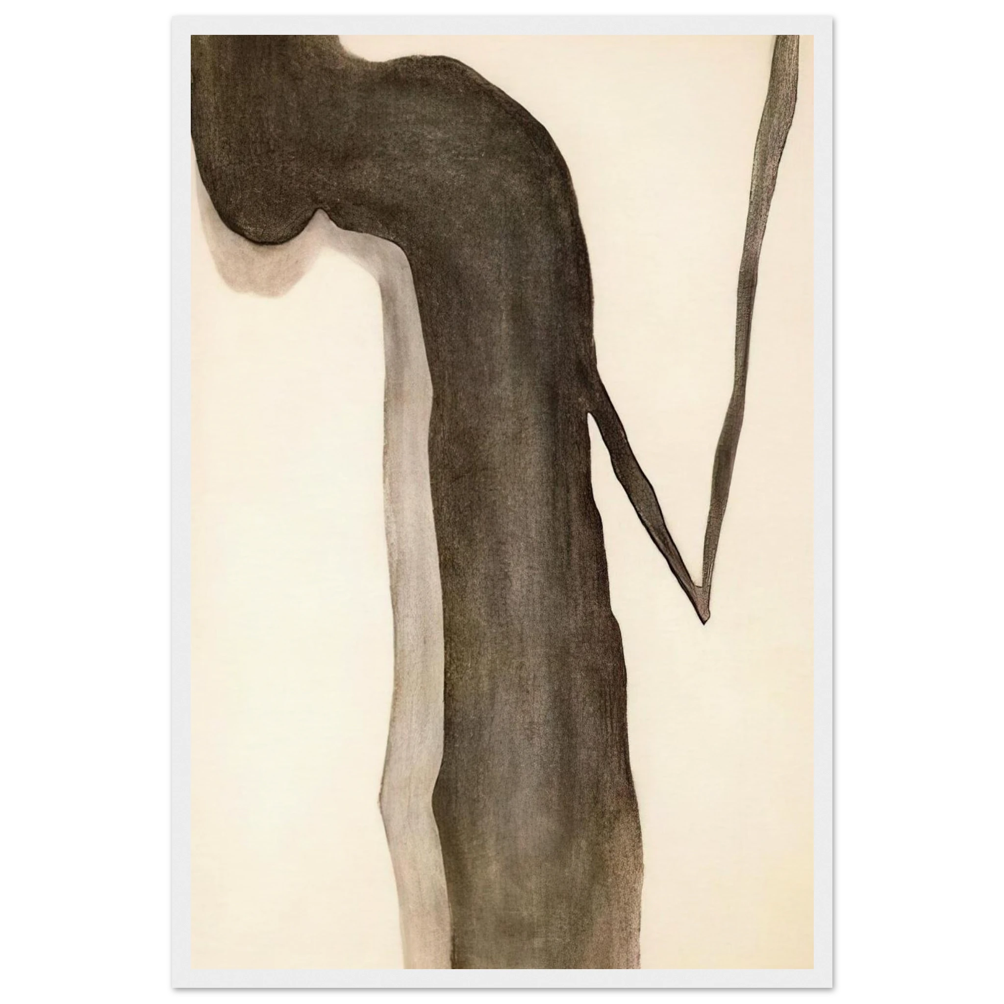 Drawing V Framed Poster | Georgia O'Keeffe Framed Prints Wall Art | Georgia O Keeffe Prints