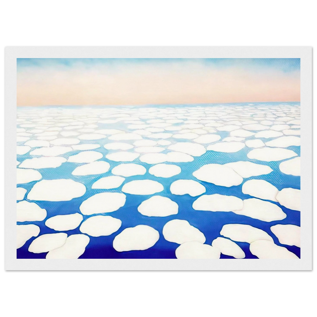 Sky Above the Clouds II Framed Poster | Georgia O'Keeffe Framed Prints Wall Art | Georgia O Keeffe Prints