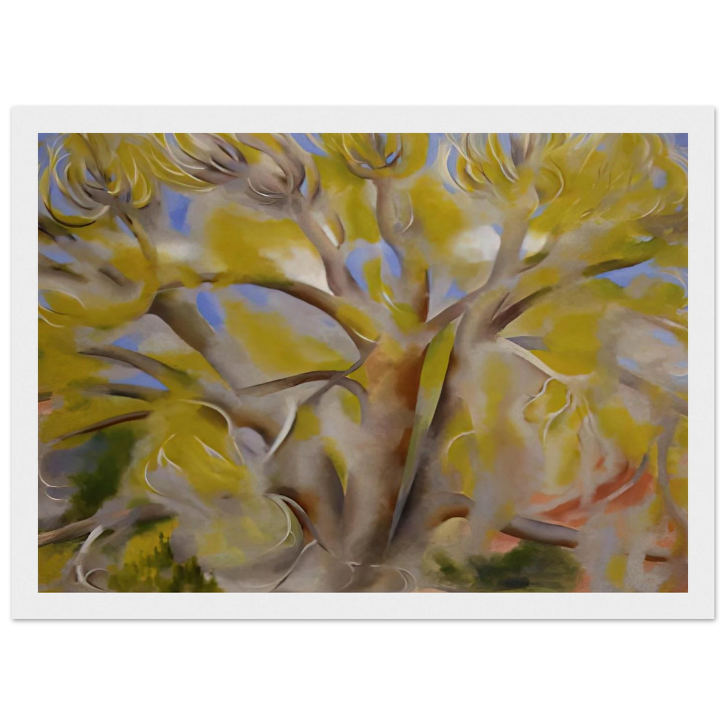Spring Tree No. 1 Framed Poster | Georgia O'Keeffe Framed Prints Wall Art | Georgia O Keeffe Prints