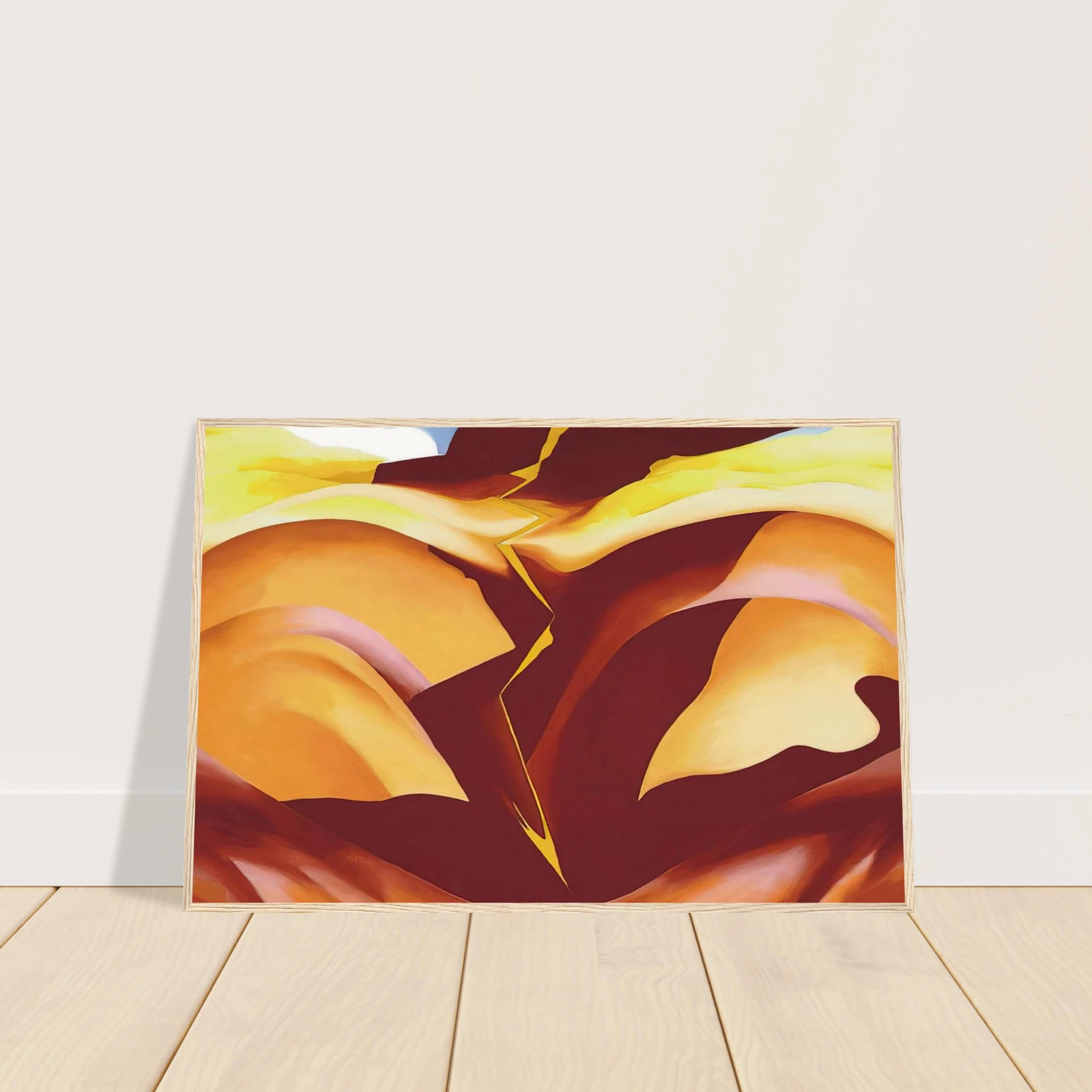 Black Place IV Framed Poster | Georgia O'Keeffe Framed Prints Wall Art | Georgia O Keeffe Prints