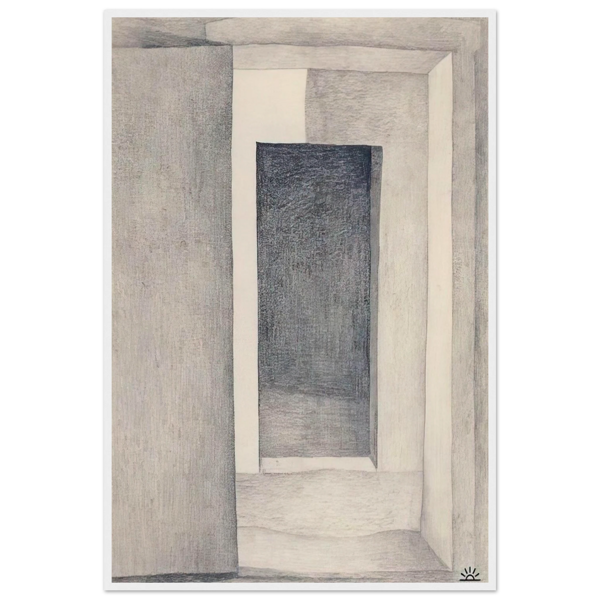 Patio Door Framed Poster | Georgia O'Keeffe Framed Prints Wall Art | Georgia O Keeffe Prints