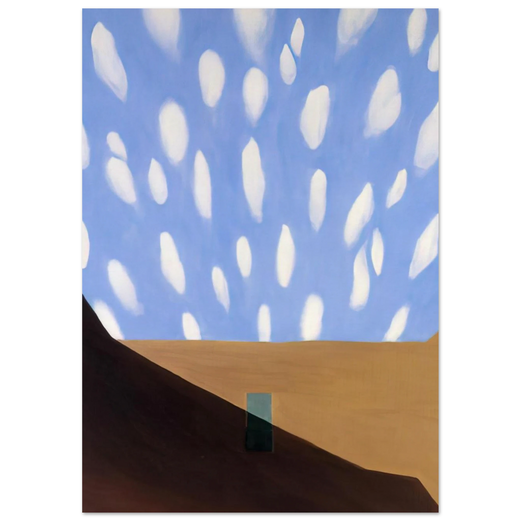 In the Patio VIII Poster | Georgia O'Keeffe Poster | Georgia O Keeffe Prints