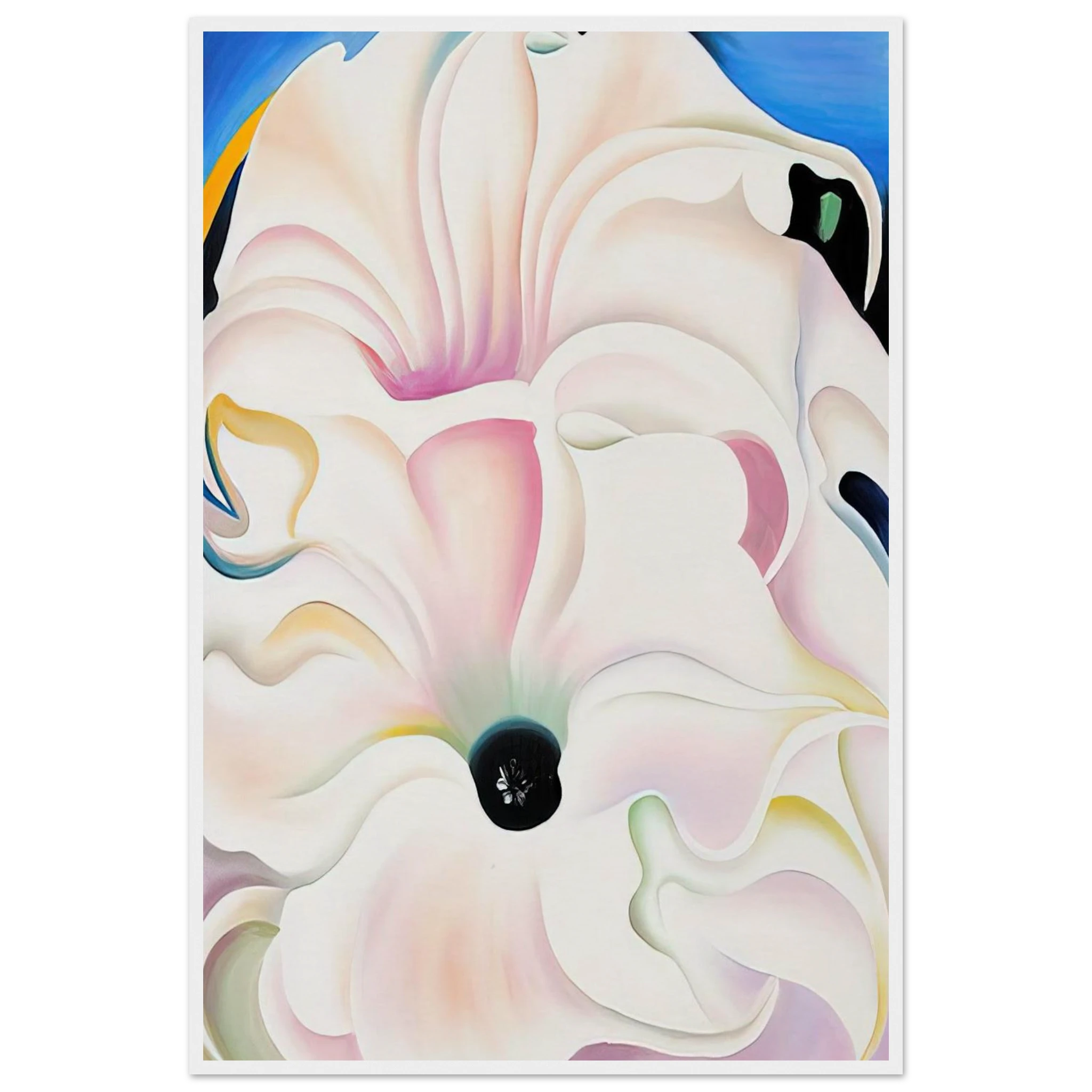 Bella Donna Framed Poster | Georgia O'Keeffe Framed Prints Wall Art | Georgia O Keeffe Prints