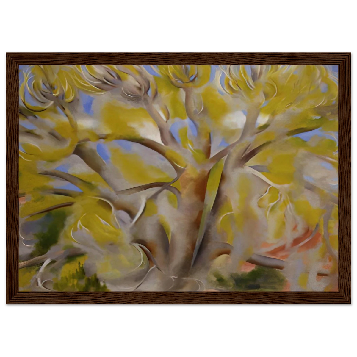 Spring Tree No. 1 Framed Poster | Georgia O'Keeffe Framed Prints Wall Art | Georgia O Keeffe Prints