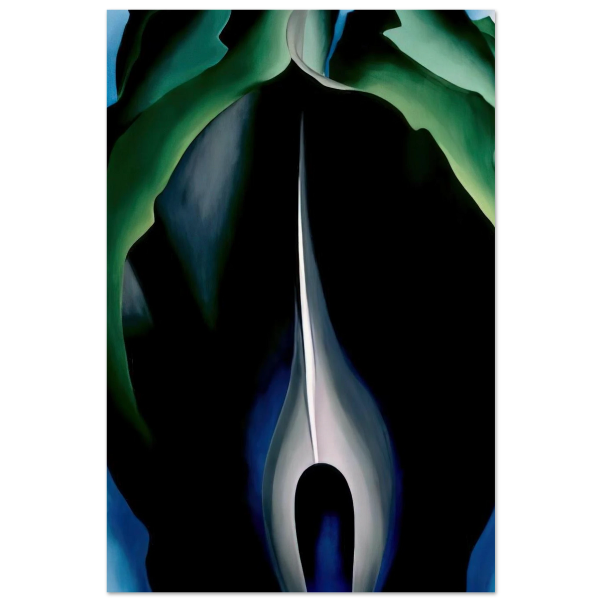 Jack-in-the-Pulpit No. IV Poster | Georgia O'Keeffe Poster | Georgia O Keeffe Prints
