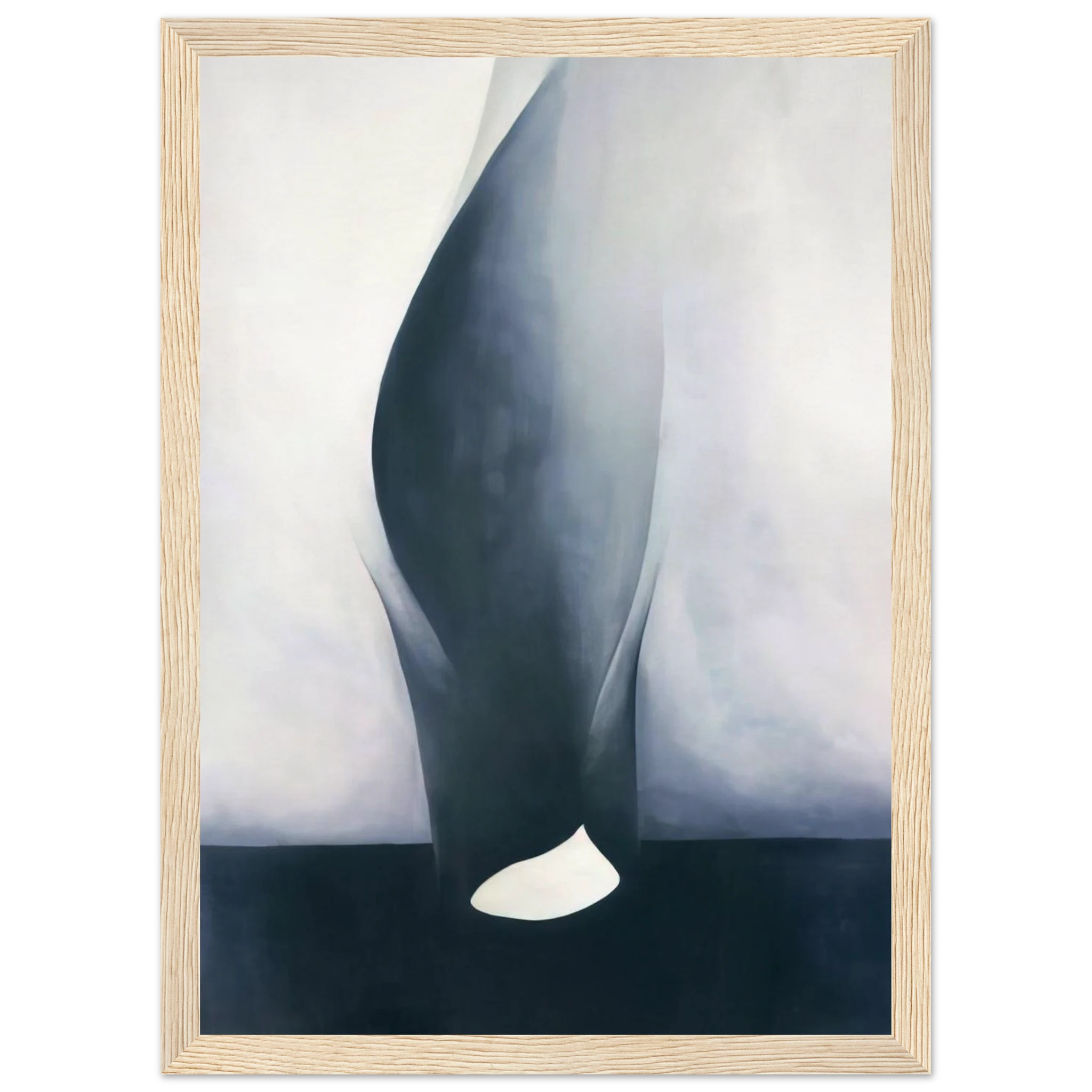 Shell and Old Shingle VI Framed Poster | Georgia O'Keeffe Framed Prints Wall Art | Georgia O Keeffe Prints