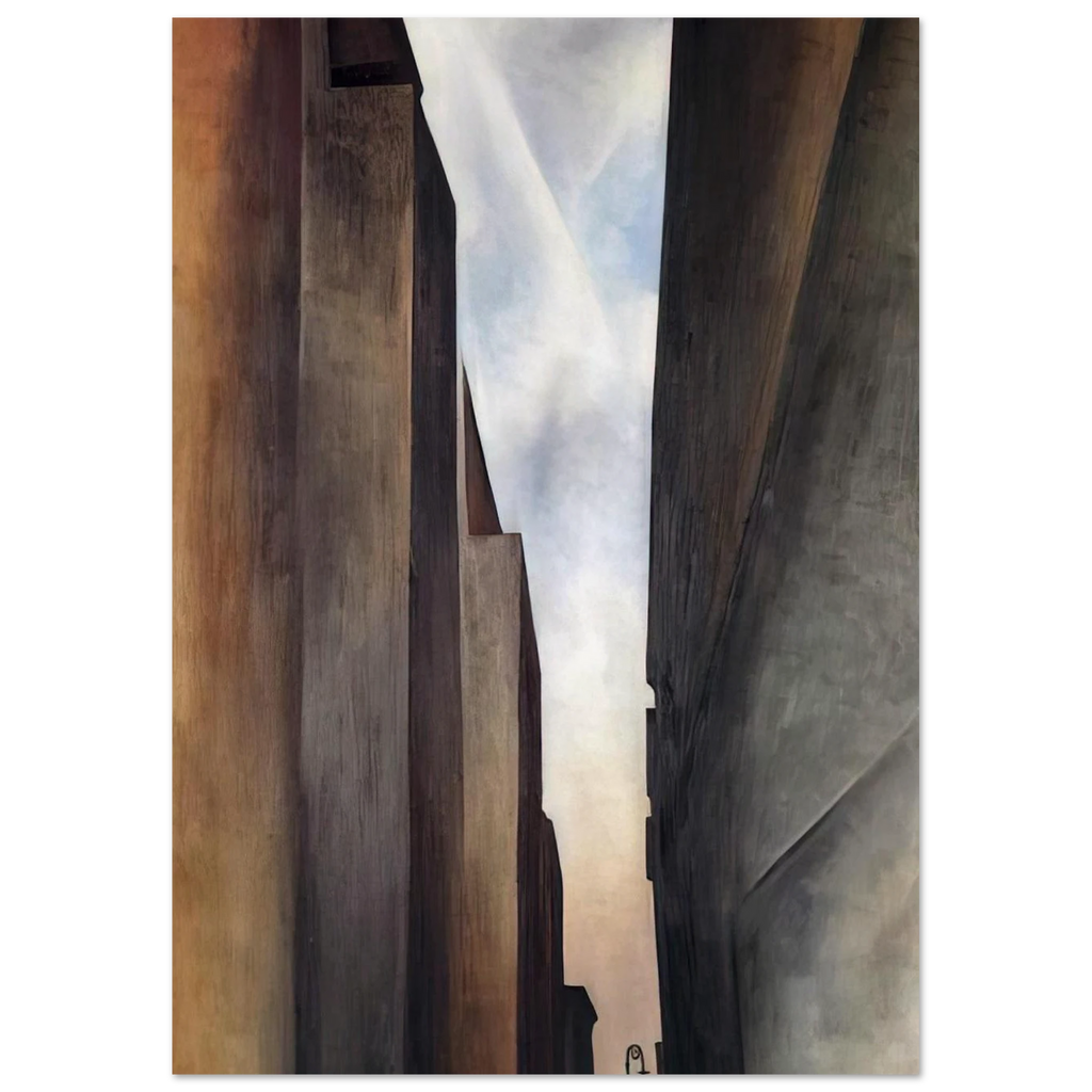 Street of New York II Poster | Georgia O'Keeffe Poster | Georgia O Keeffe Prints