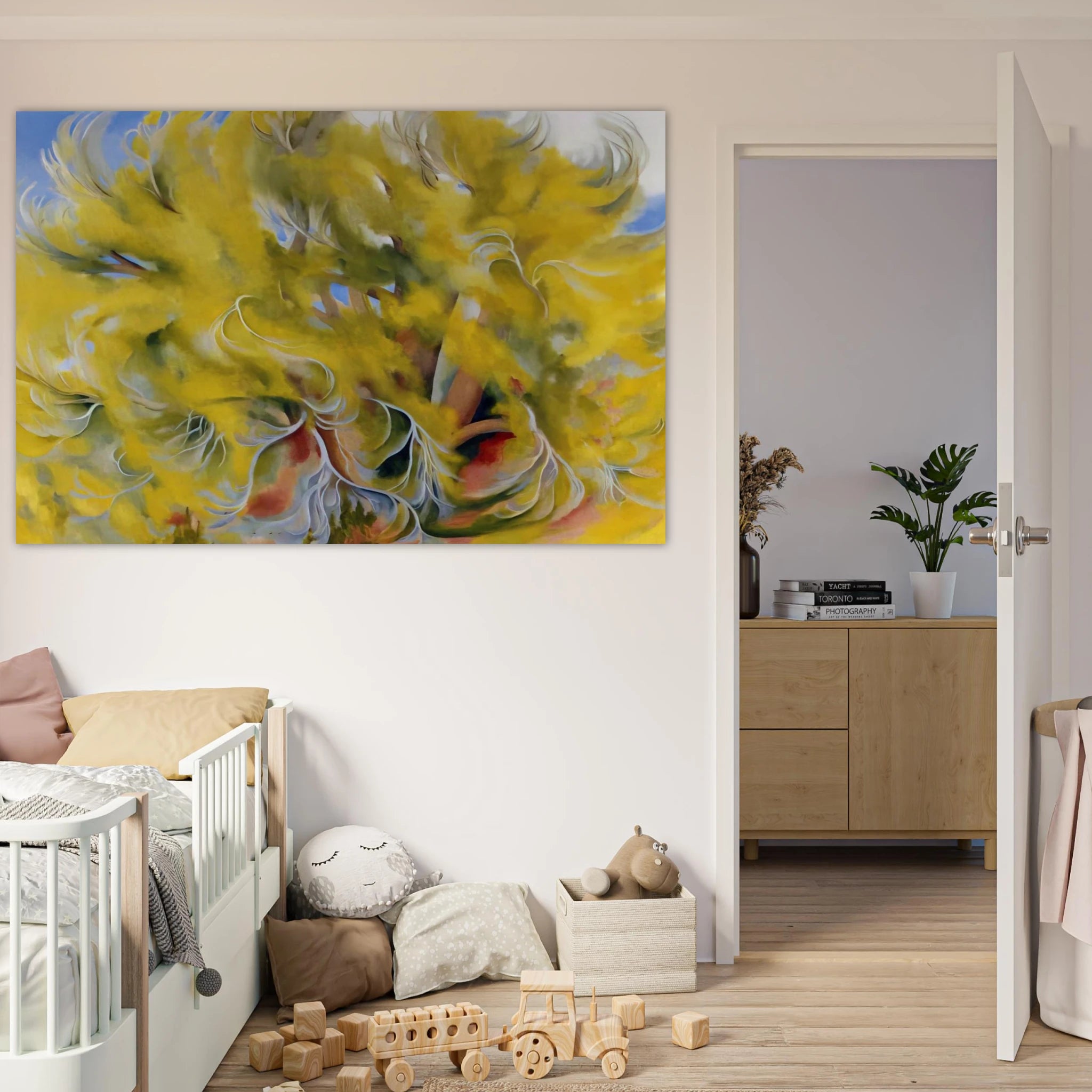 Cottonwood Tree in Spring Poster | Georgia O'Keeffe Poster | Georgia O Keeffe Prints