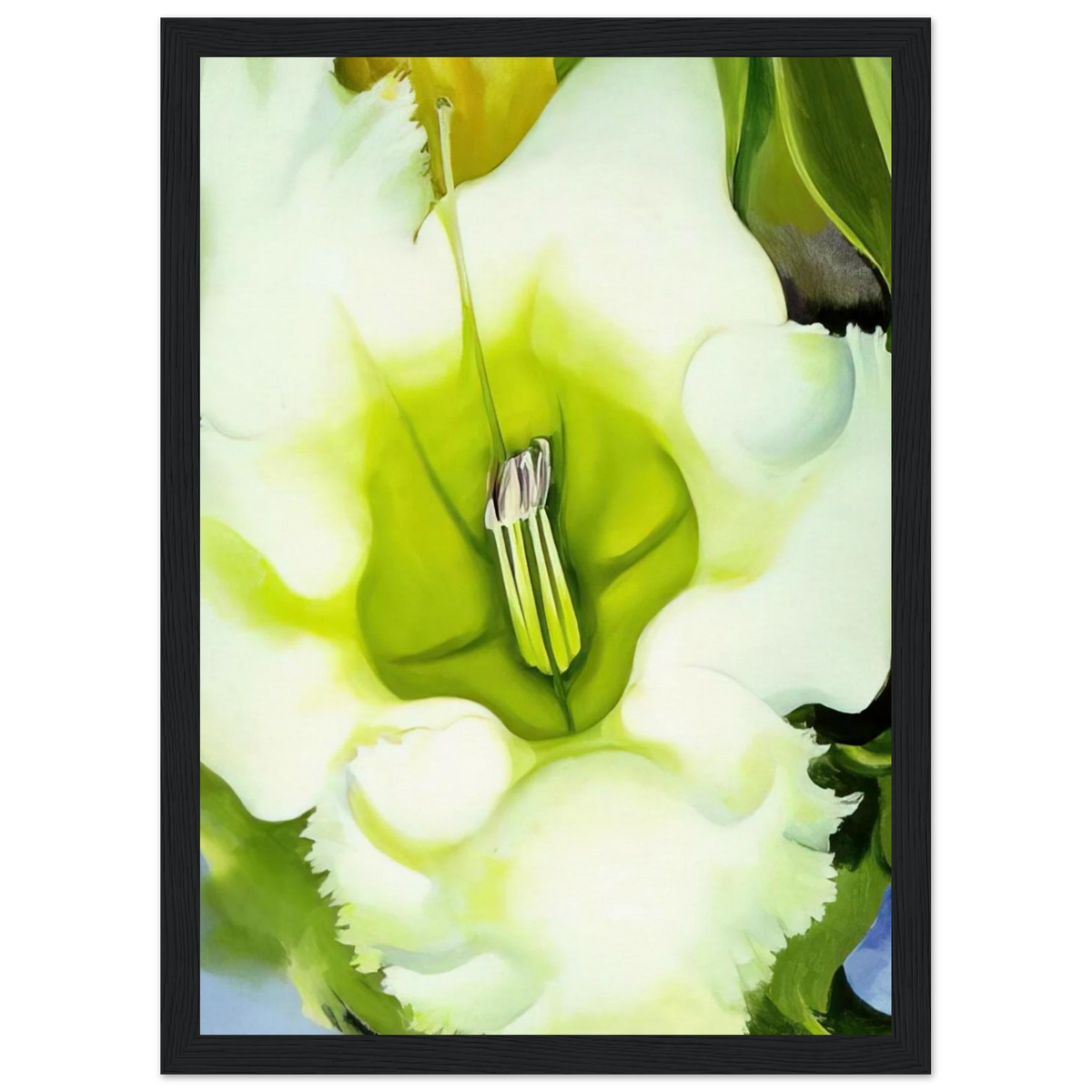 Cup Of Silver Ginger Framed Poster | Georgia O'Keeffe Framed Prints Wall Art | Georgia O Keeffe Prints
