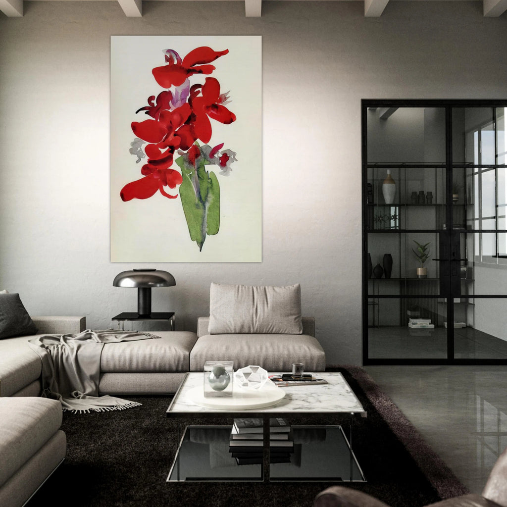 Red Canna Poster | Georgia O'Keeffe Poster | Georgia O Keeffe Prints