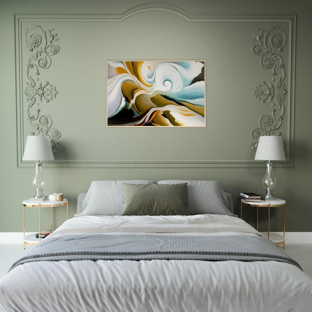 Nature Forms Gasp Framed Poster | Georgia O'Keeffe Framed Prints Wall Art | Georgia O Keeffe Prints