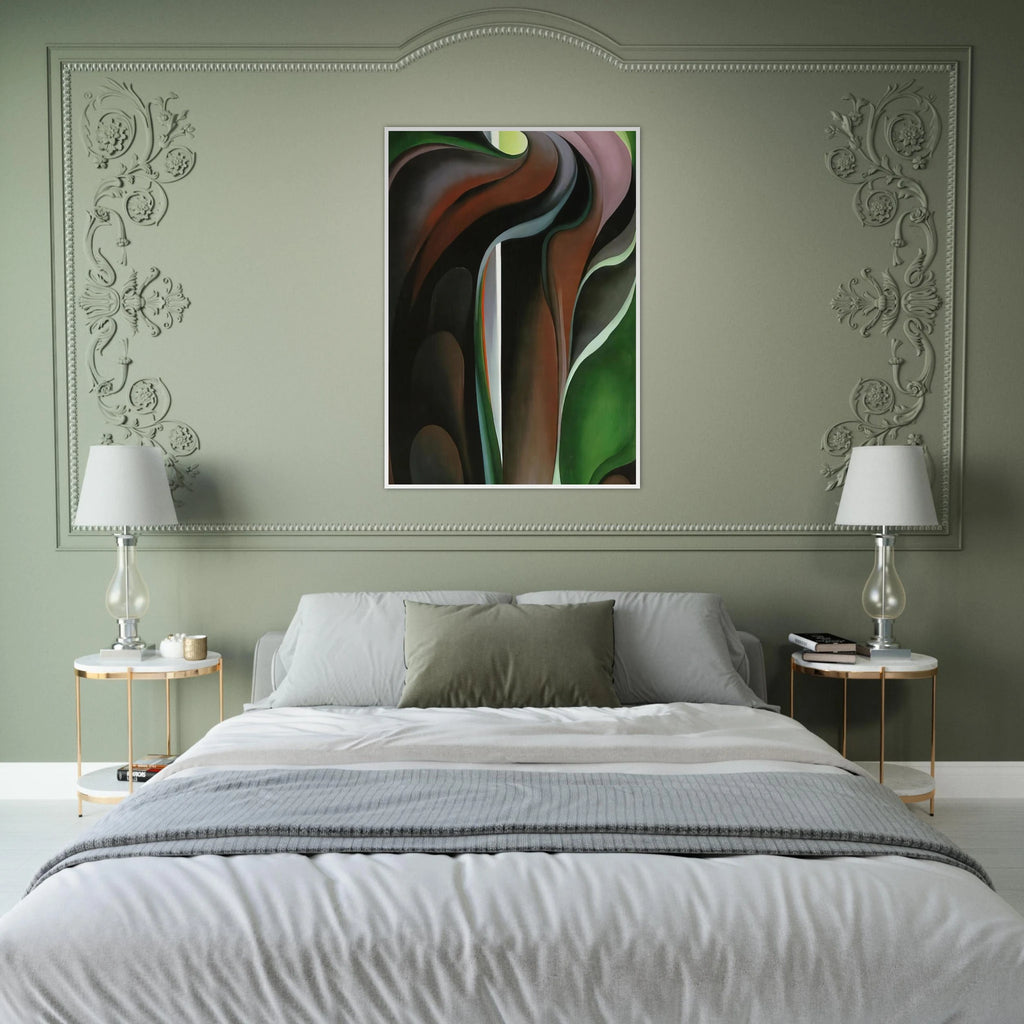 Jack-in-the-Pulpit ?V Framed Poster | Georgia O'Keeffe Framed Prints Wall Art | Georgia O Keeffe Prints