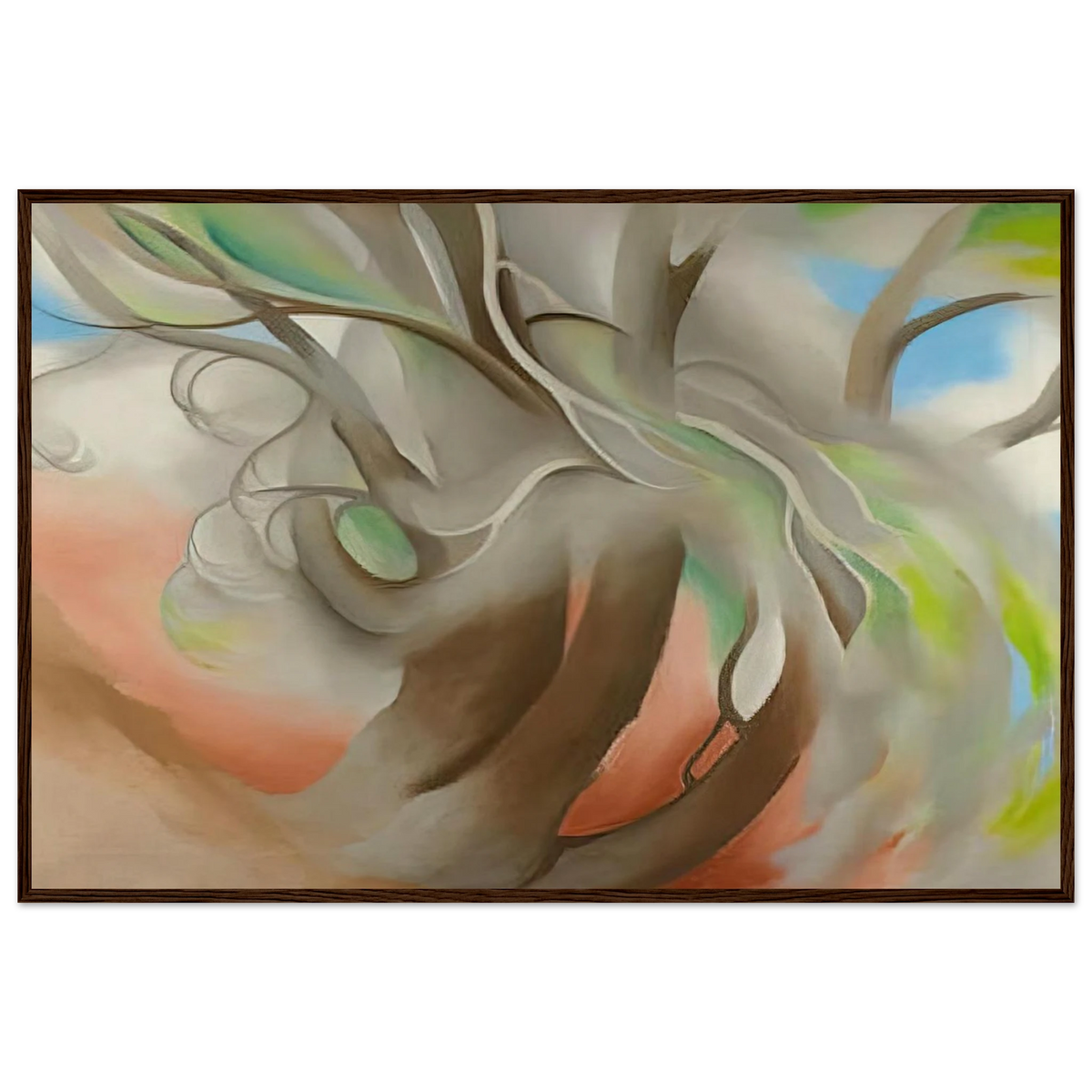 Spring Tree No. II Framed Poster | Georgia O'Keeffe Framed Prints Wall Art | Georgia O Keeffe Prints