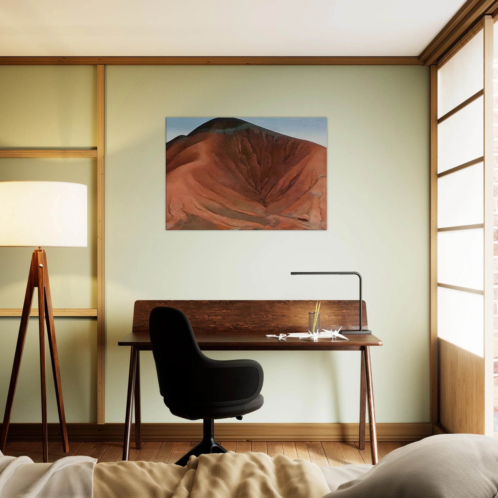 Small Purple Hills Canvas | Georgia O'Keeffe Canvas | Georgia O Keeffe Prints