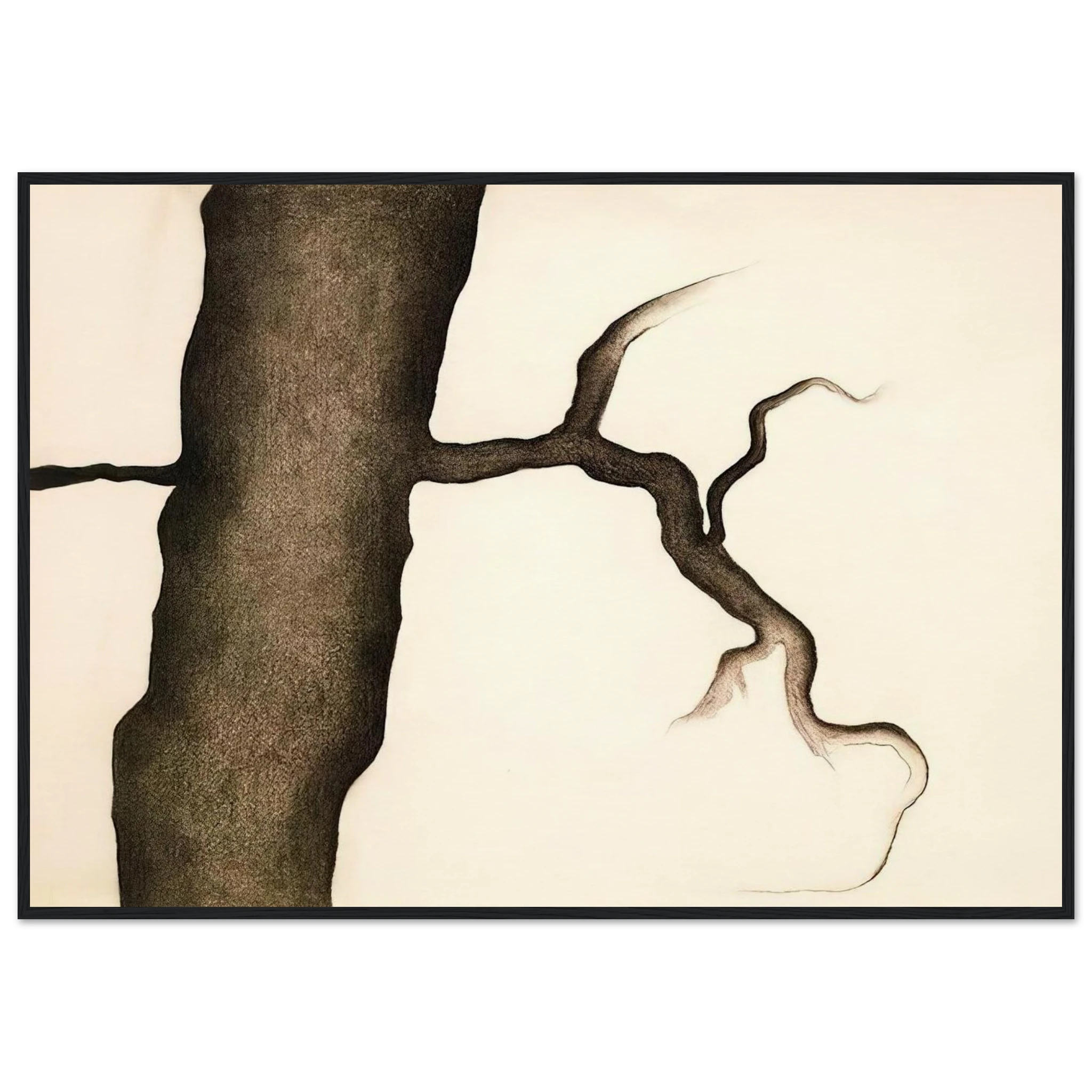 Drawing III Framed Poster | Georgia O'Keeffe Framed Prints Wall Art | Georgia O Keeffe Prints