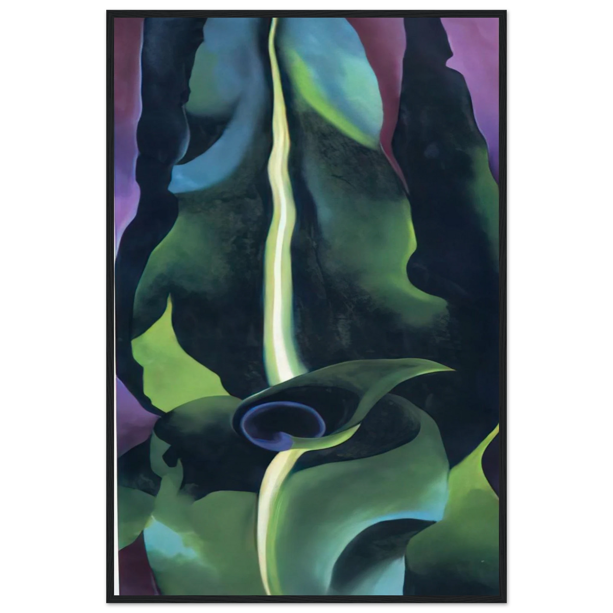 Corn, Dark I Framed Poster | Georgia O'Keeffe Framed Prints Wall Art | Georgia O Keeffe Prints