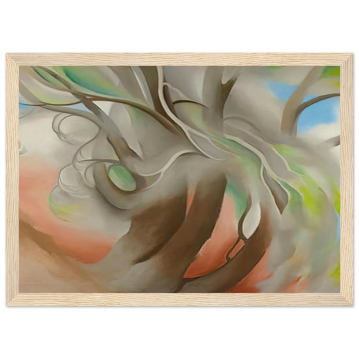 Spring Tree No. II Framed Poster | Georgia O'Keeffe Framed Prints Wall Art | Georgia O Keeffe Prints