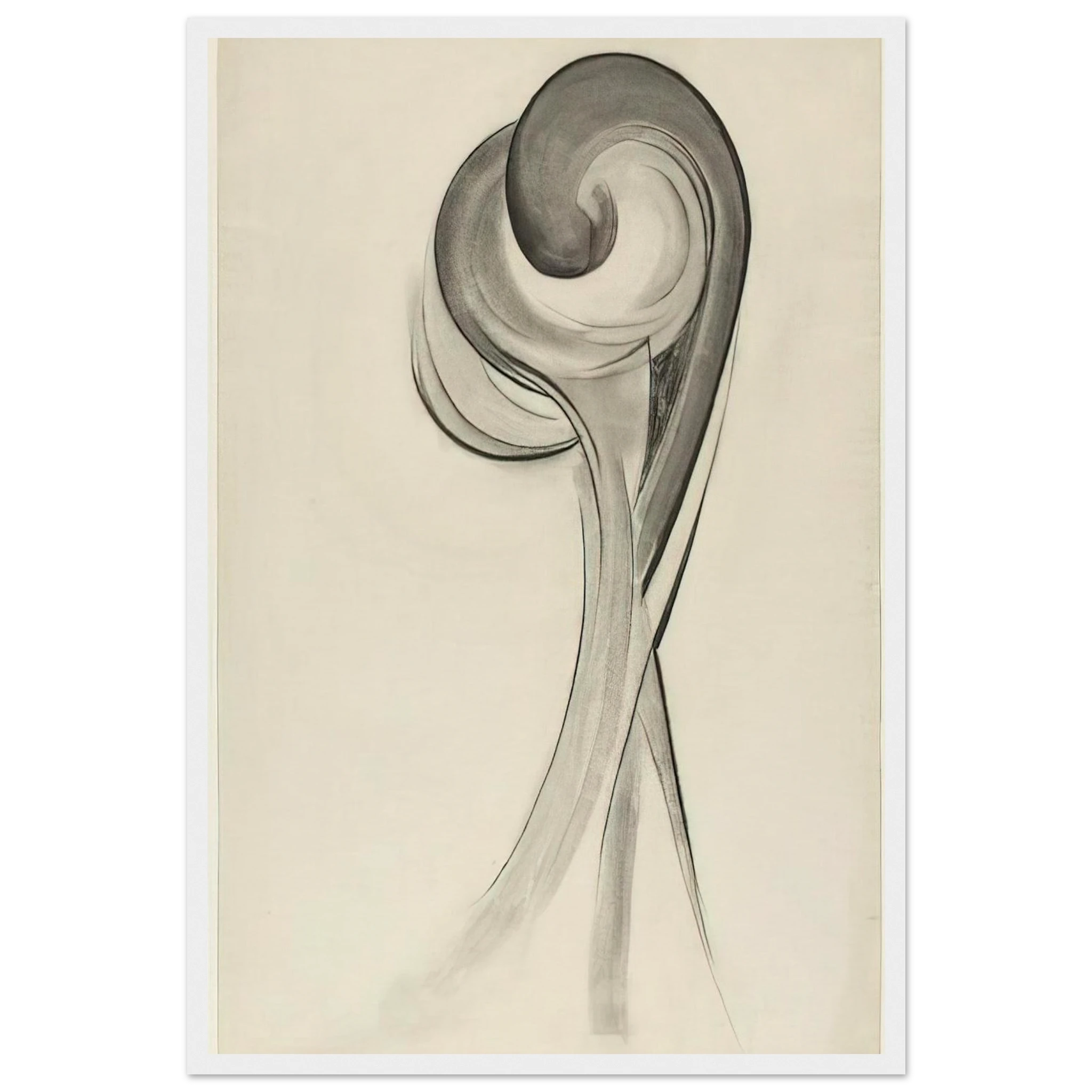 Drawing XII Framed Poster | Georgia O'Keeffe Framed Prints Wall Art | Georgia O Keeffe Prints