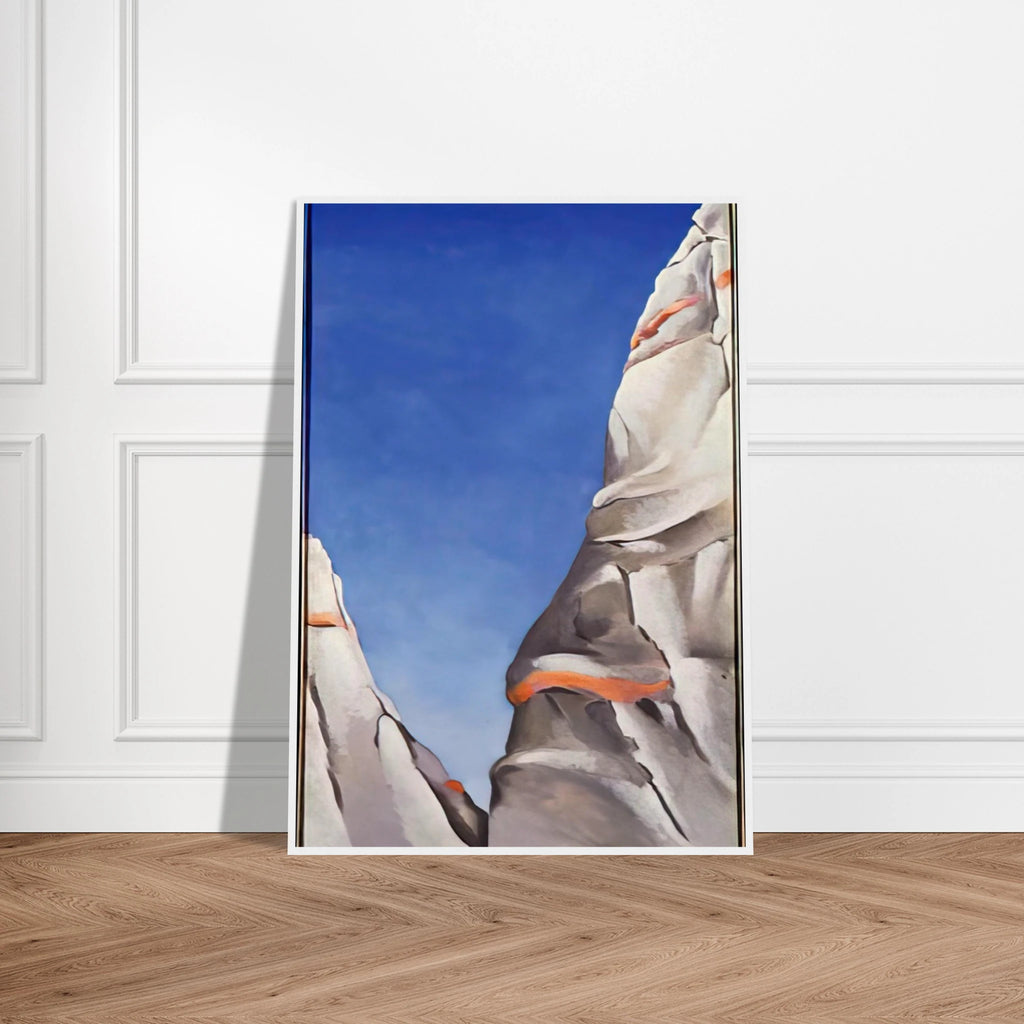 Blue Sky Framed Poster | Georgia O'Keeffe Framed Prints Wall Art | Georgia O Keeffe Prints