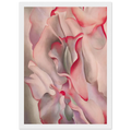 Pink Sweet Peas 2 Framed Poster | Georgia O'Keeffe Framed Prints Wall Art | Georgia O Keeffe Prints