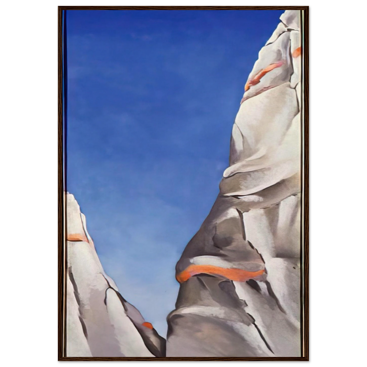 Blue Sky Framed Poster | Georgia O'Keeffe Framed Prints Wall Art | Georgia O Keeffe Prints