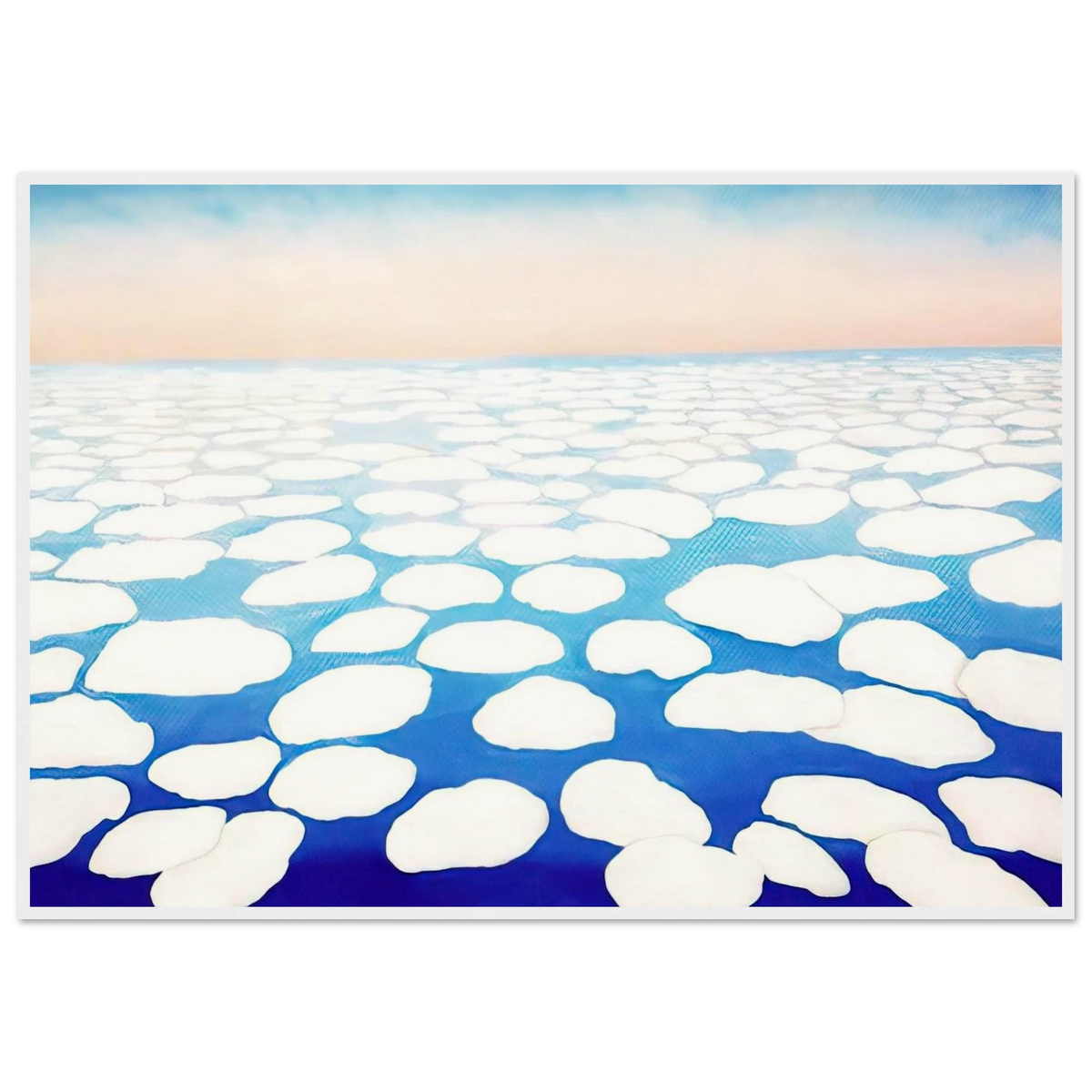 Sky Above the Clouds II Framed Poster | Georgia O'Keeffe Framed Prints Wall Art | Georgia O Keeffe Prints