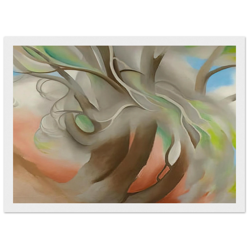 Spring Tree No. II Framed Poster | Georgia O'Keeffe Framed Prints Wall Art | Georgia O Keeffe Prints