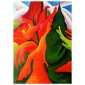 Melting Volcano Poster | Georgia O'Keeffe Poster | Georgia O Keeffe Prints