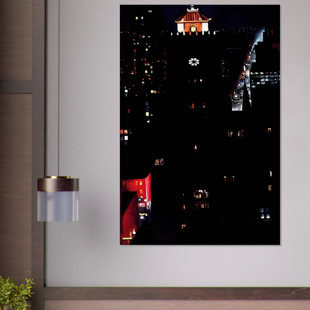 New York Night Poster | Georgia O'Keeffe Poster | Georgia O Keeffe Prints