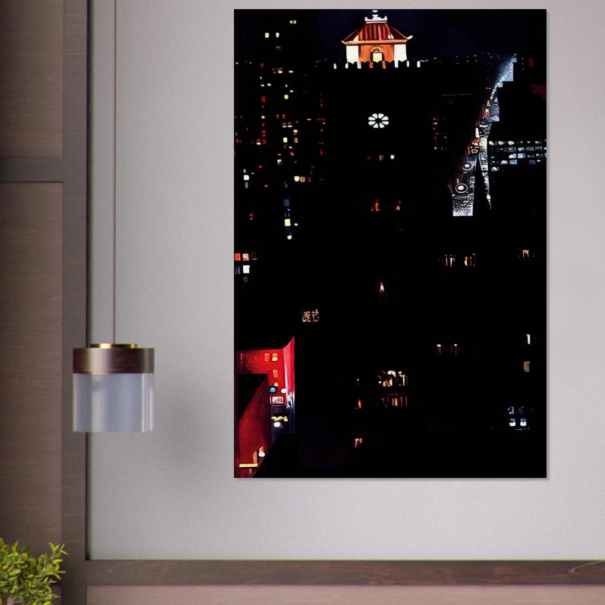 New York Night Poster | Georgia O'Keeffe Poster | Georgia O Keeffe Prints