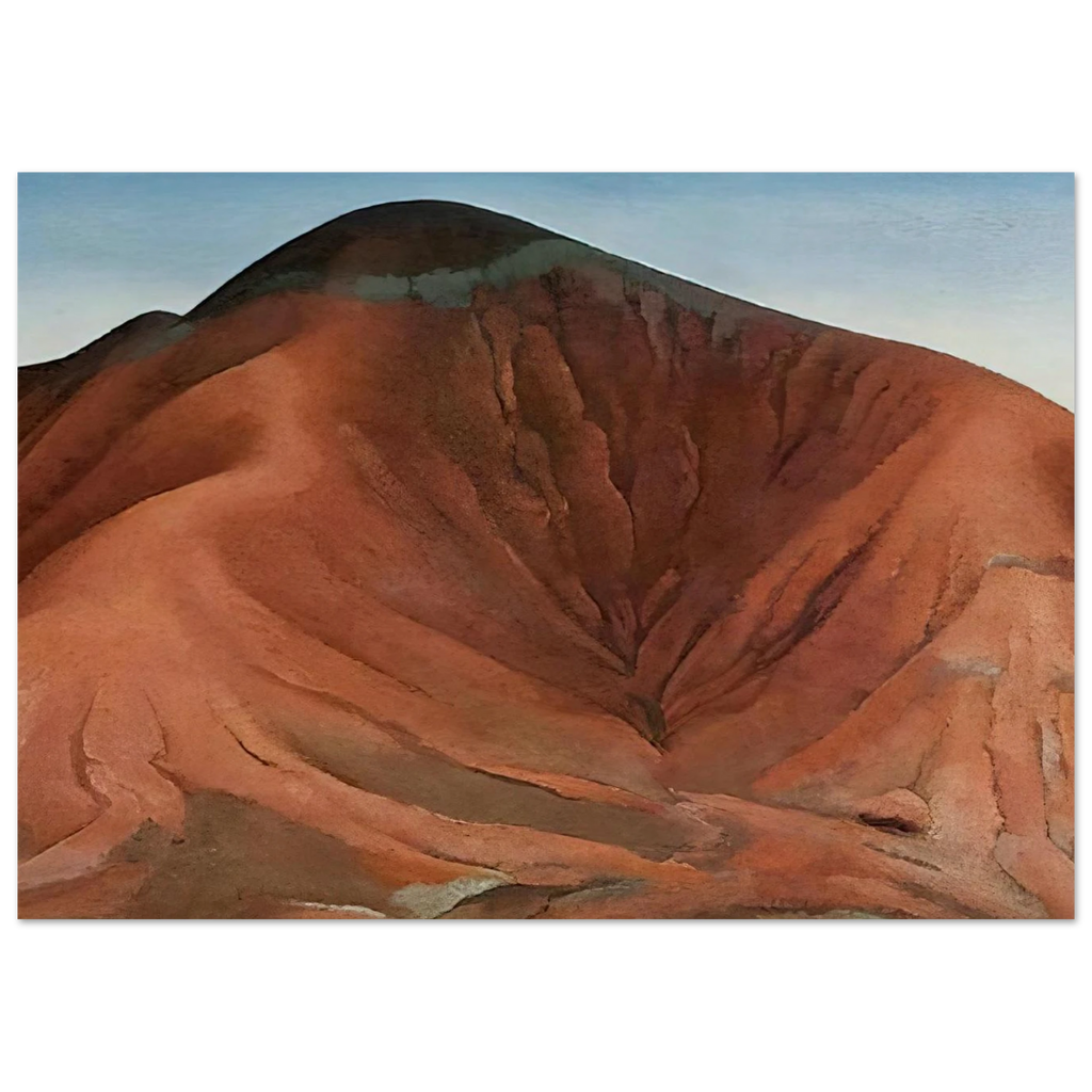 Small Purple Hills Poster | Georgia O'Keeffe Poster | Georgia O Keeffe Prints
