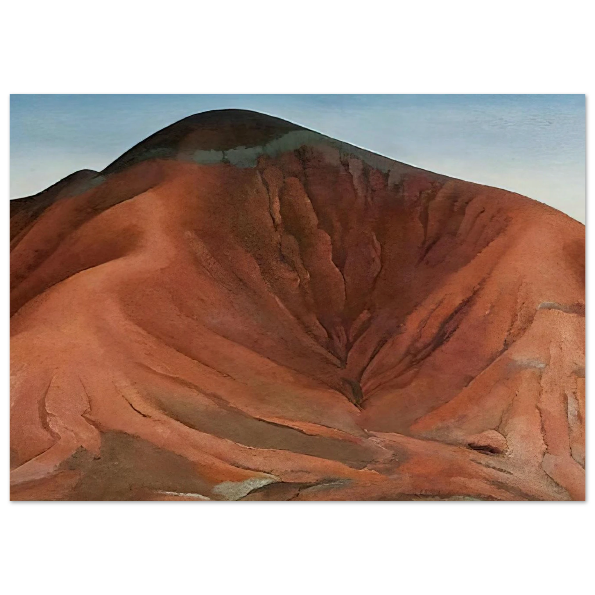 Small Purple Hills Poster | Georgia O'Keeffe Poster | Georgia O Keeffe Prints