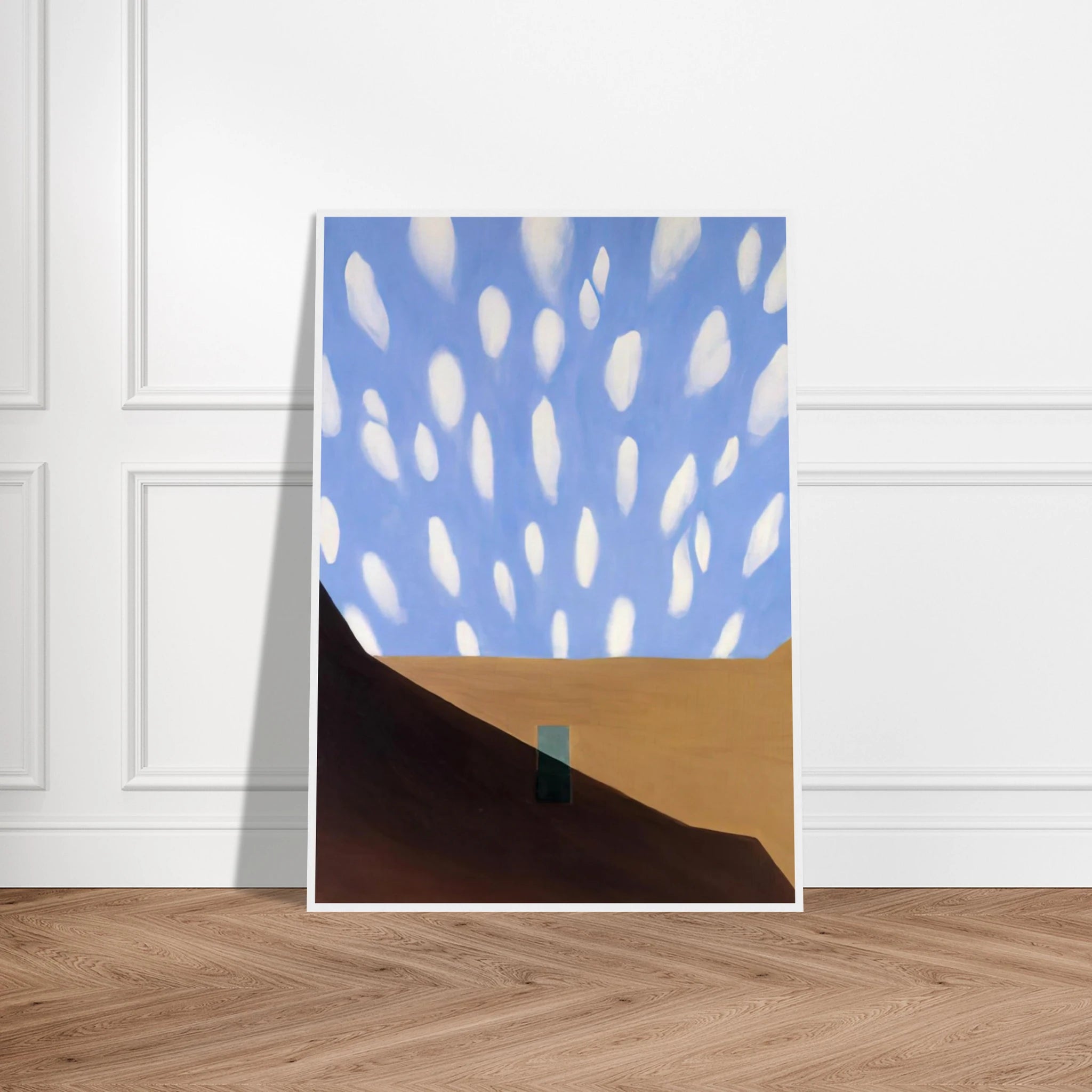 In the Patio VIII Framed Poster | Georgia O'Keeffe Framed Prints Wall Art | Georgia O Keeffe Prints