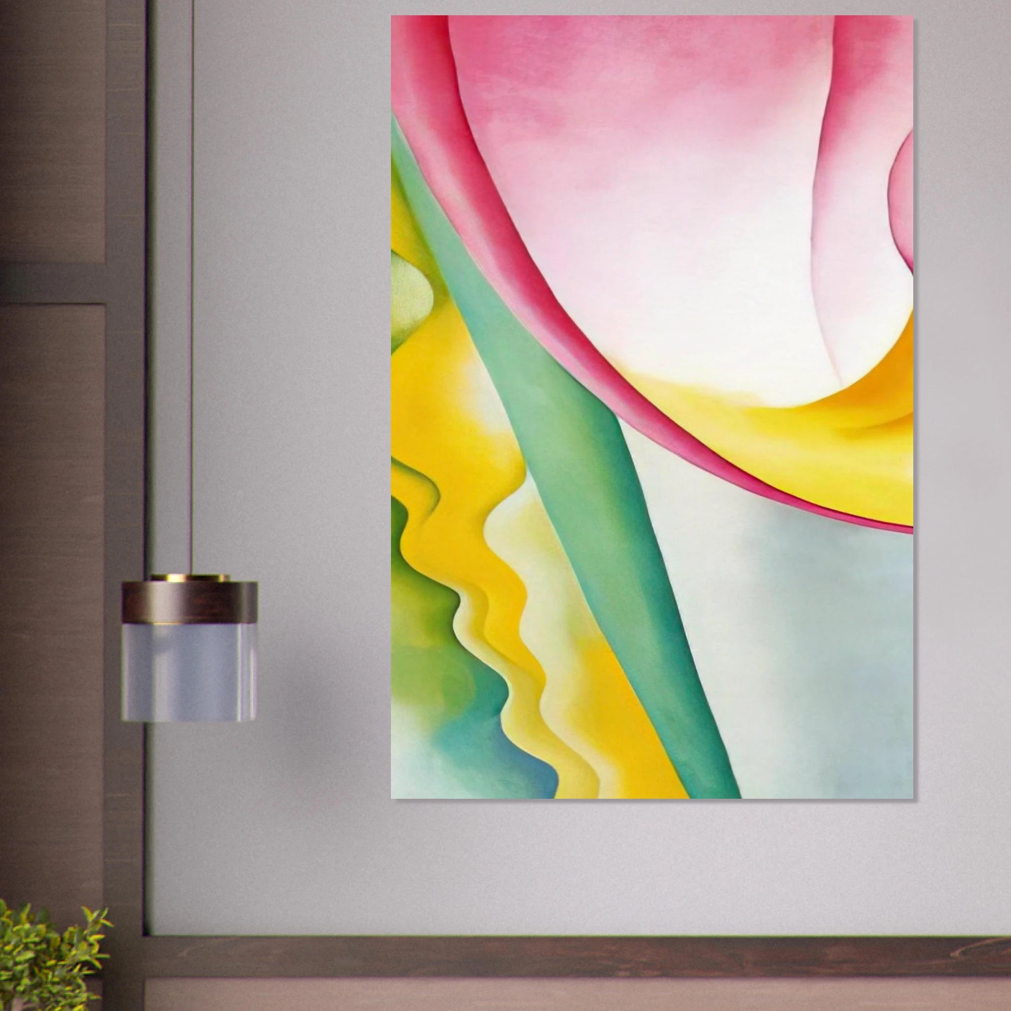 Abstraction No. 77  Tulip  Poster | Georgia O'Keeffe Poster | Georgia O Keeffe Prints