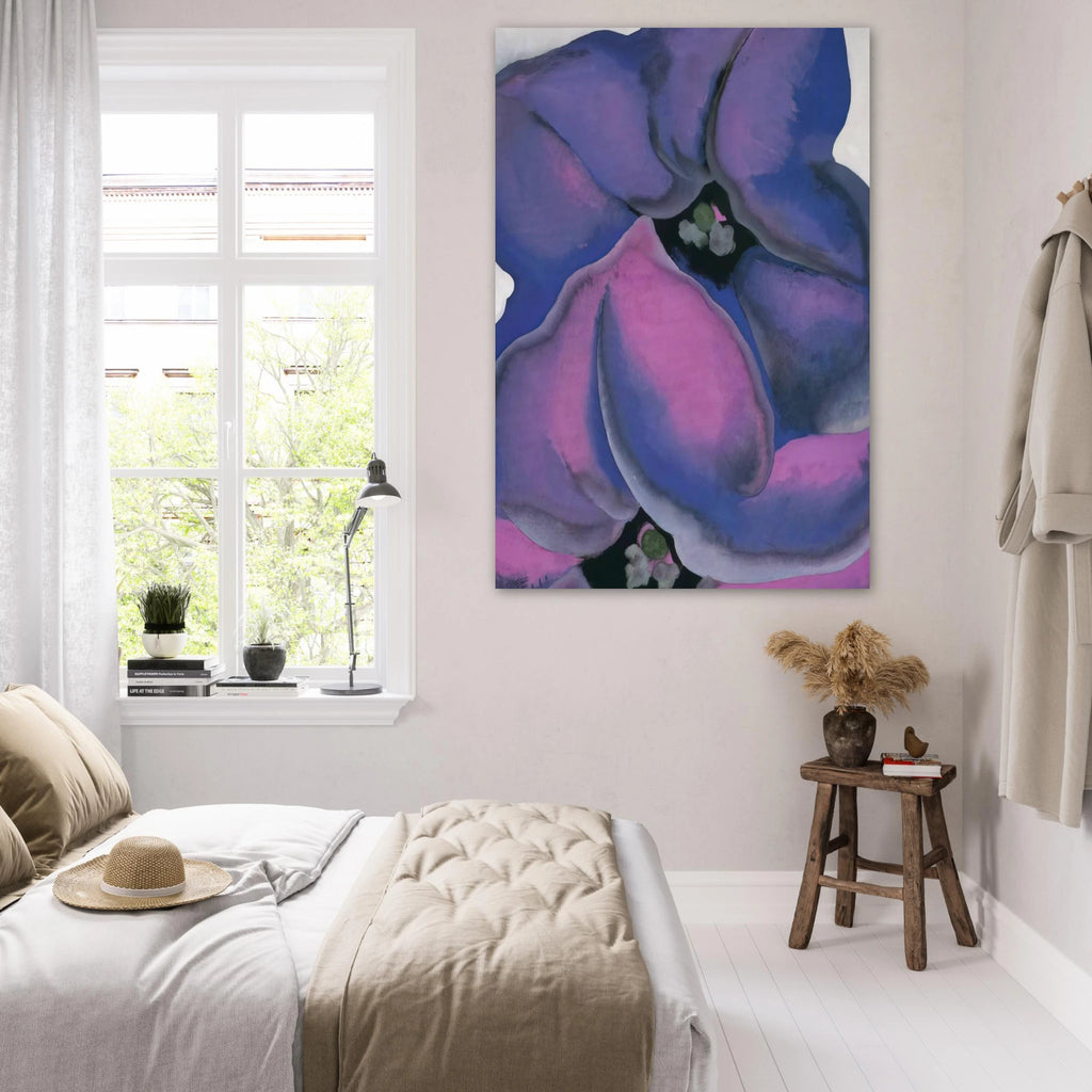 Purple Petunias Poster | Georgia O'Keeffe Poster | Georgia O Keeffe Prints