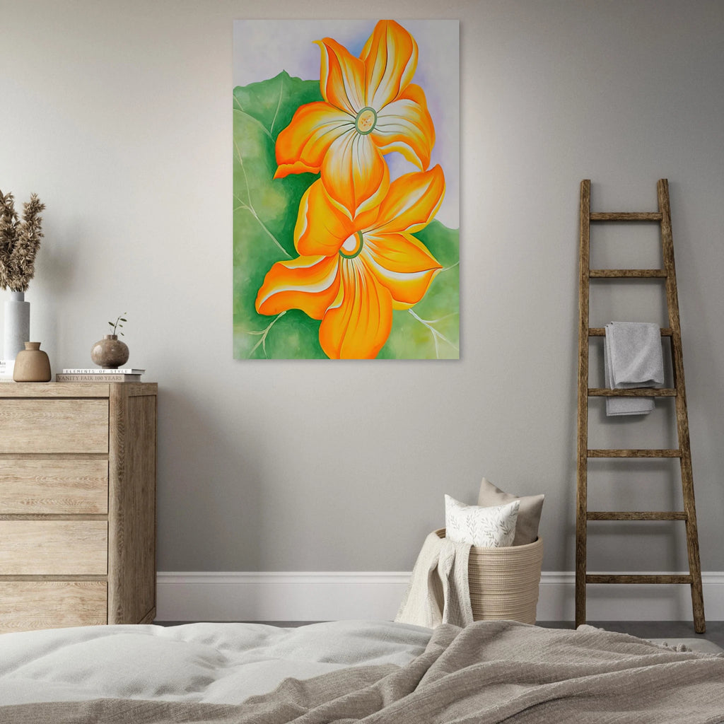 Squash Blossoms Poster | Georgia O'Keeffe Poster | Georgia O Keeffe Prints