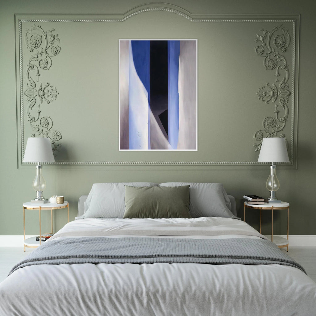 Blue 2 Framed Poster | Georgia O'Keeffe Framed Prints Wall Art | Georgia O Keeffe Prints