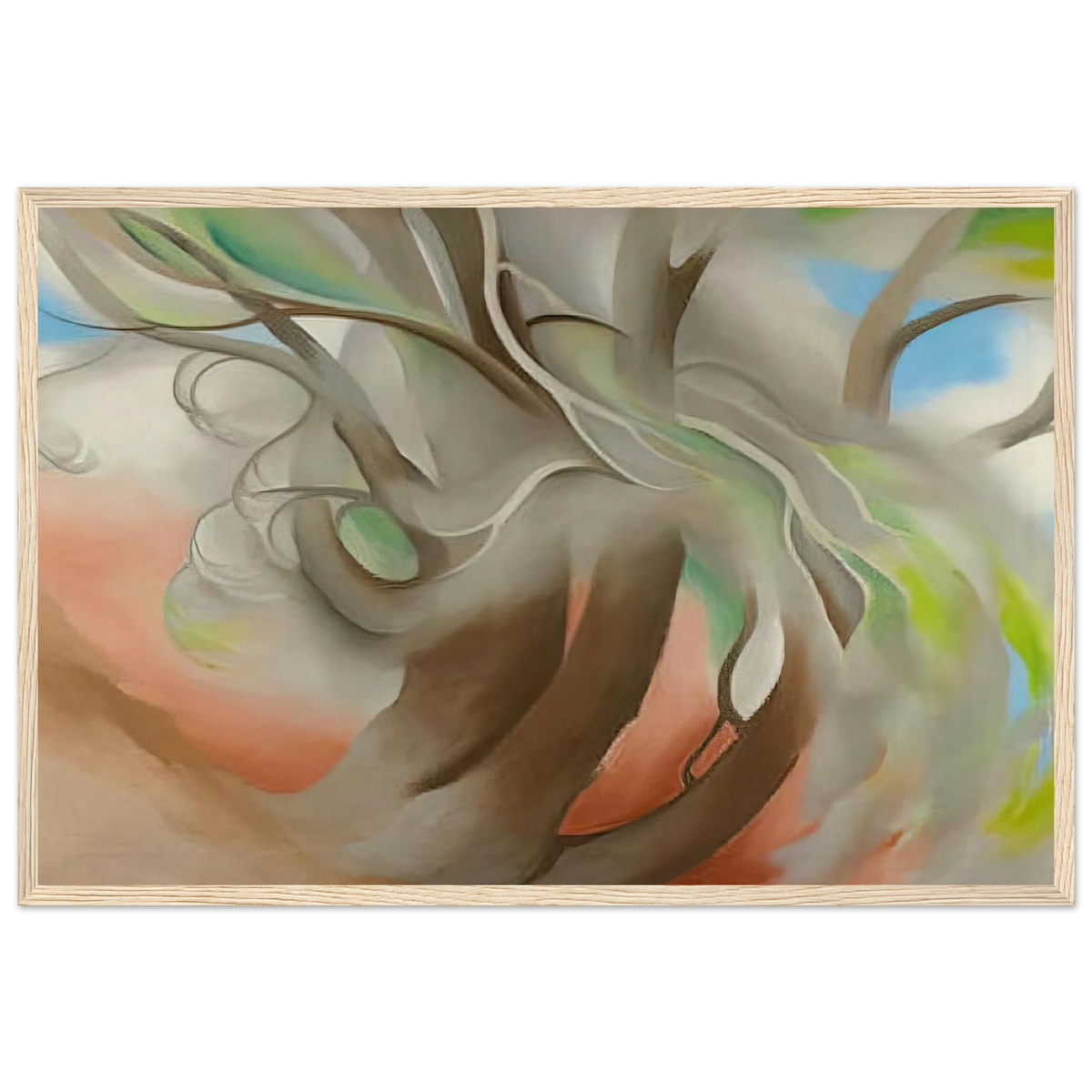 Spring Tree No. II Framed Poster | Georgia O'Keeffe Framed Prints Wall Art | Georgia O Keeffe Prints