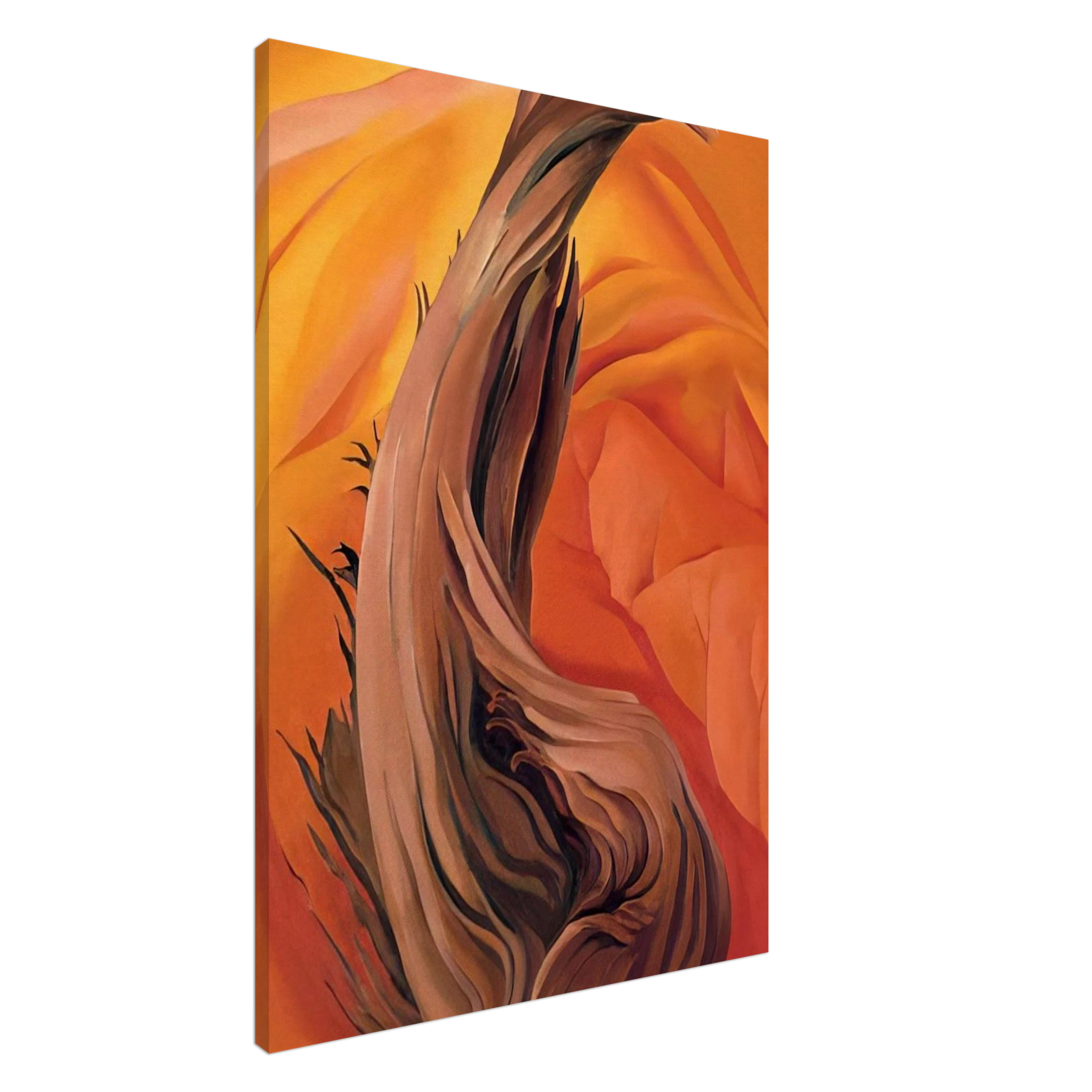 Stump in Red Hills Canvas | Georgia O'Keeffe Canvas | Georgia O Keeffe Prints