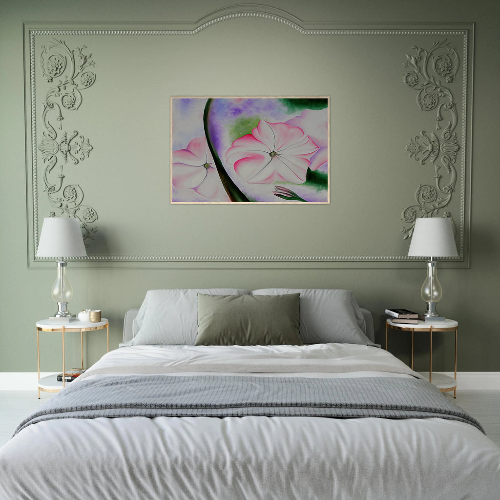 Petunia No. 2 Framed Poster | Georgia O'Keeffe Framed Prints Wall Art | Georgia O Keeffe Prints