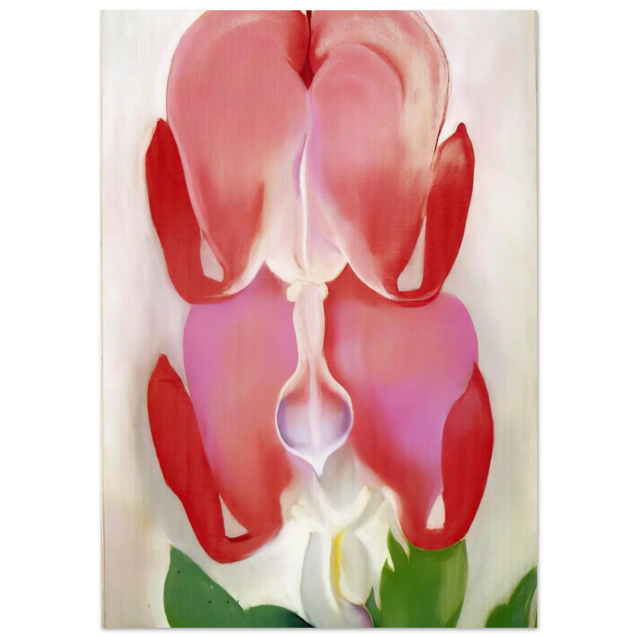 Bleeding Heart Poster | Georgia O'Keeffe Poster | Georgia O Keeffe Prints