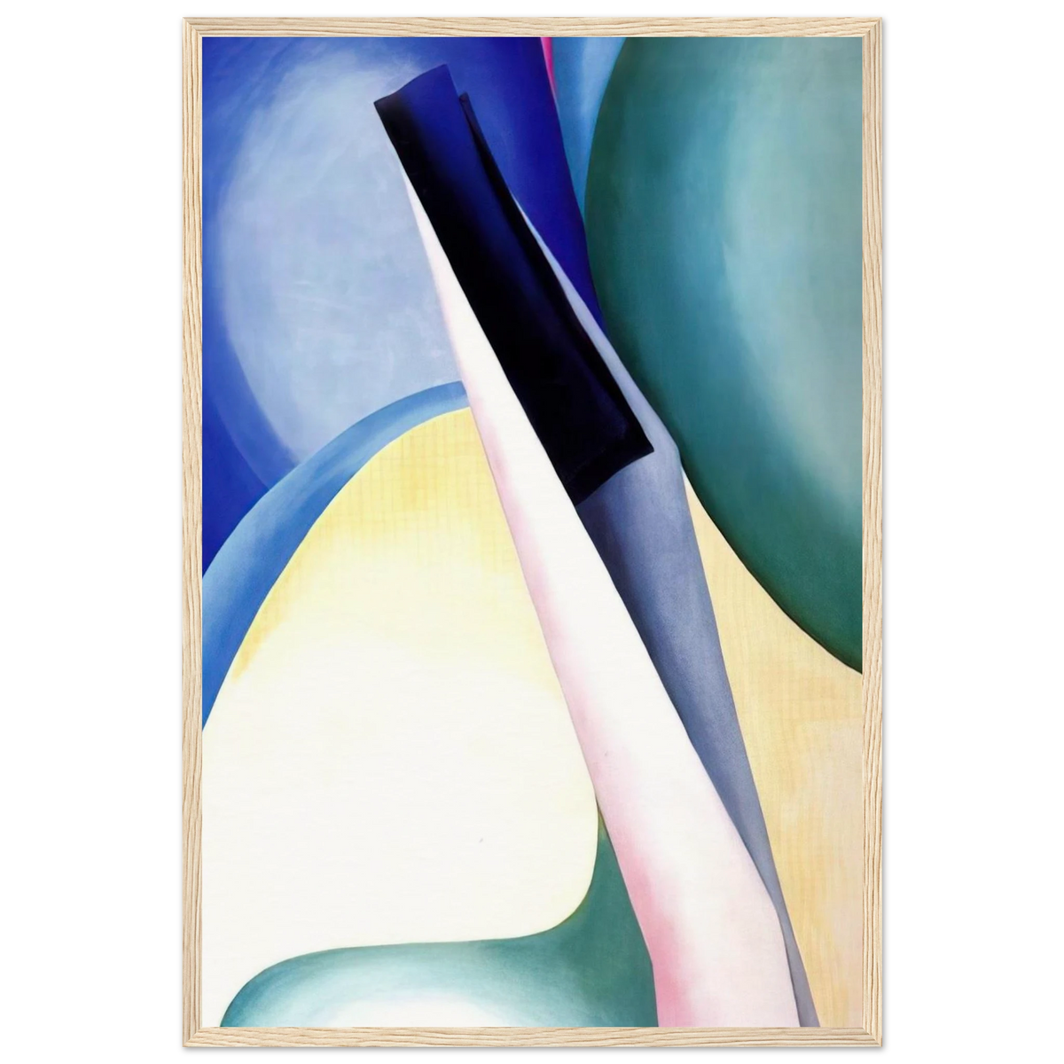 Black Spot No. 2 Framed Poster | Georgia O'Keeffe Framed Prints Wall Art | Georgia O Keeffe Prints