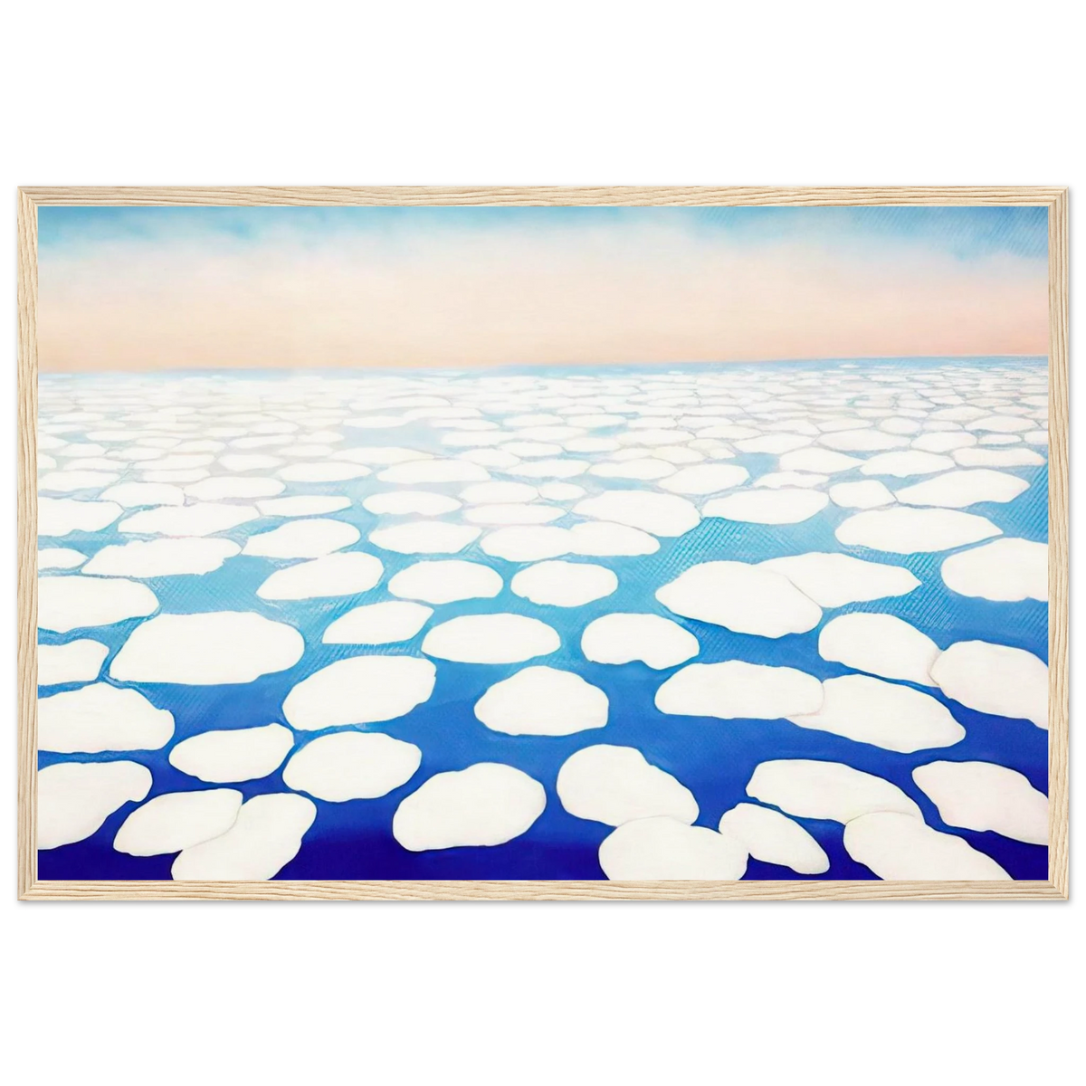 Sky Above the Clouds II Framed Poster | Georgia O'Keeffe Framed Prints Wall Art | Georgia O Keeffe Prints