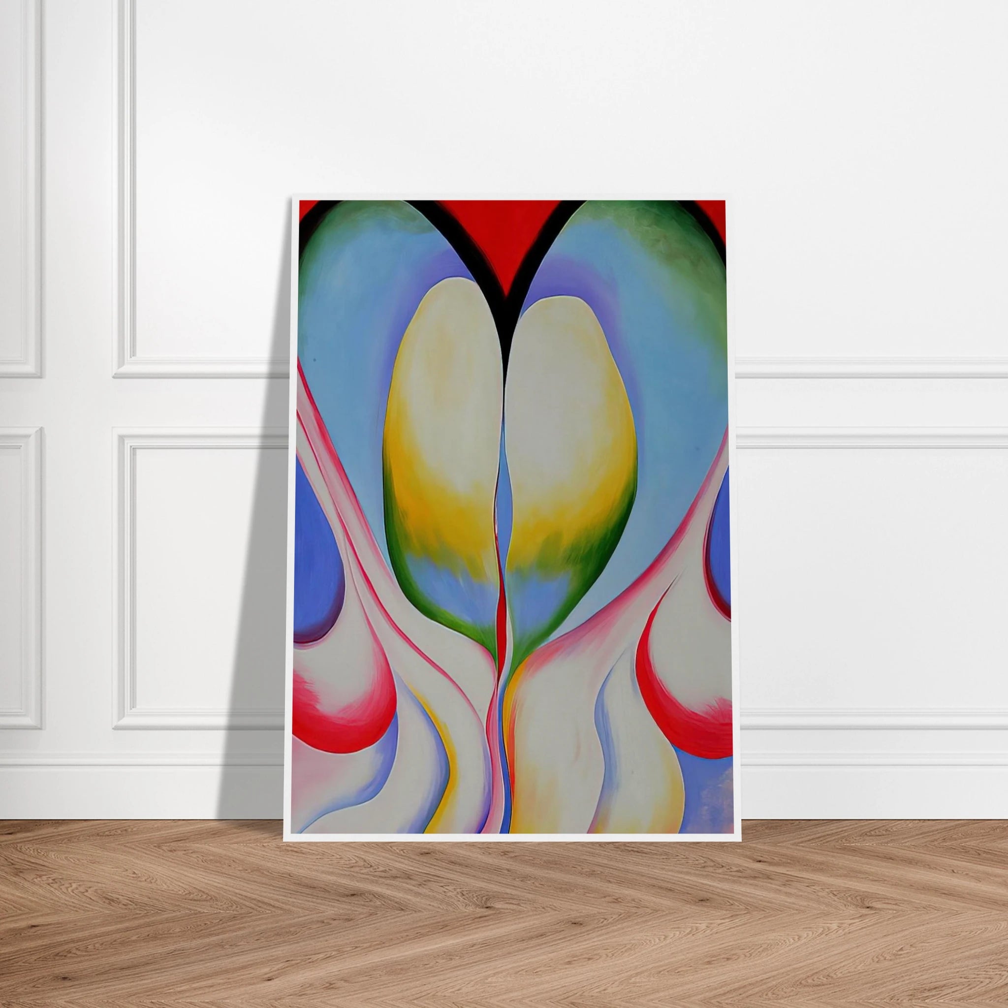 Series 1, No. 8 Framed Poster | Georgia O'Keeffe Framed Prints Wall Art | Georgia O Keeffe Prints