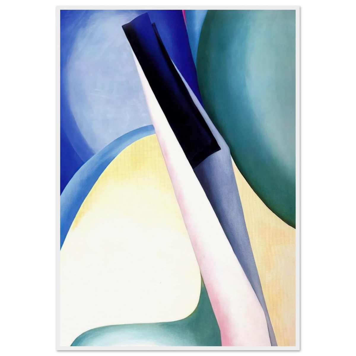 Black Spot No. 2 Framed Poster | Georgia O'Keeffe Framed Prints Wall Art | Georgia O Keeffe Prints